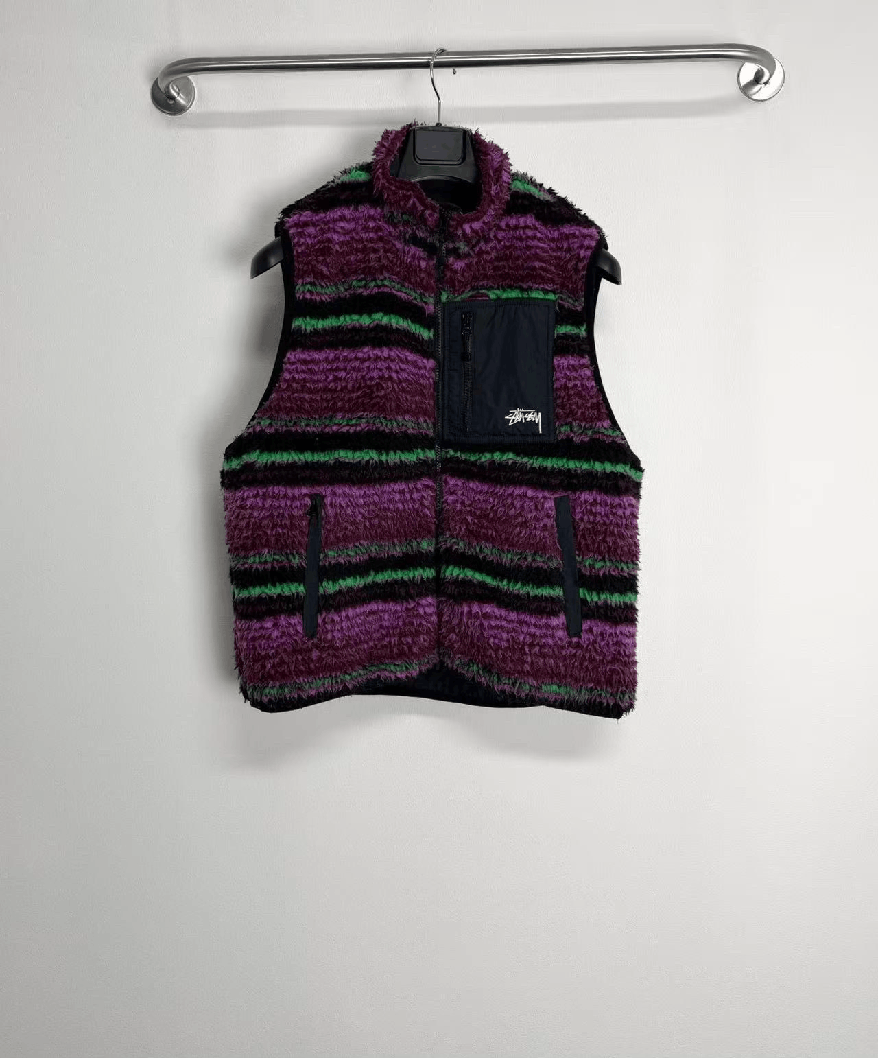 トップス stussygear PYTHON REVERSIBLE VEST L Stussy Stussy Python Reversible Vest | Grailed
