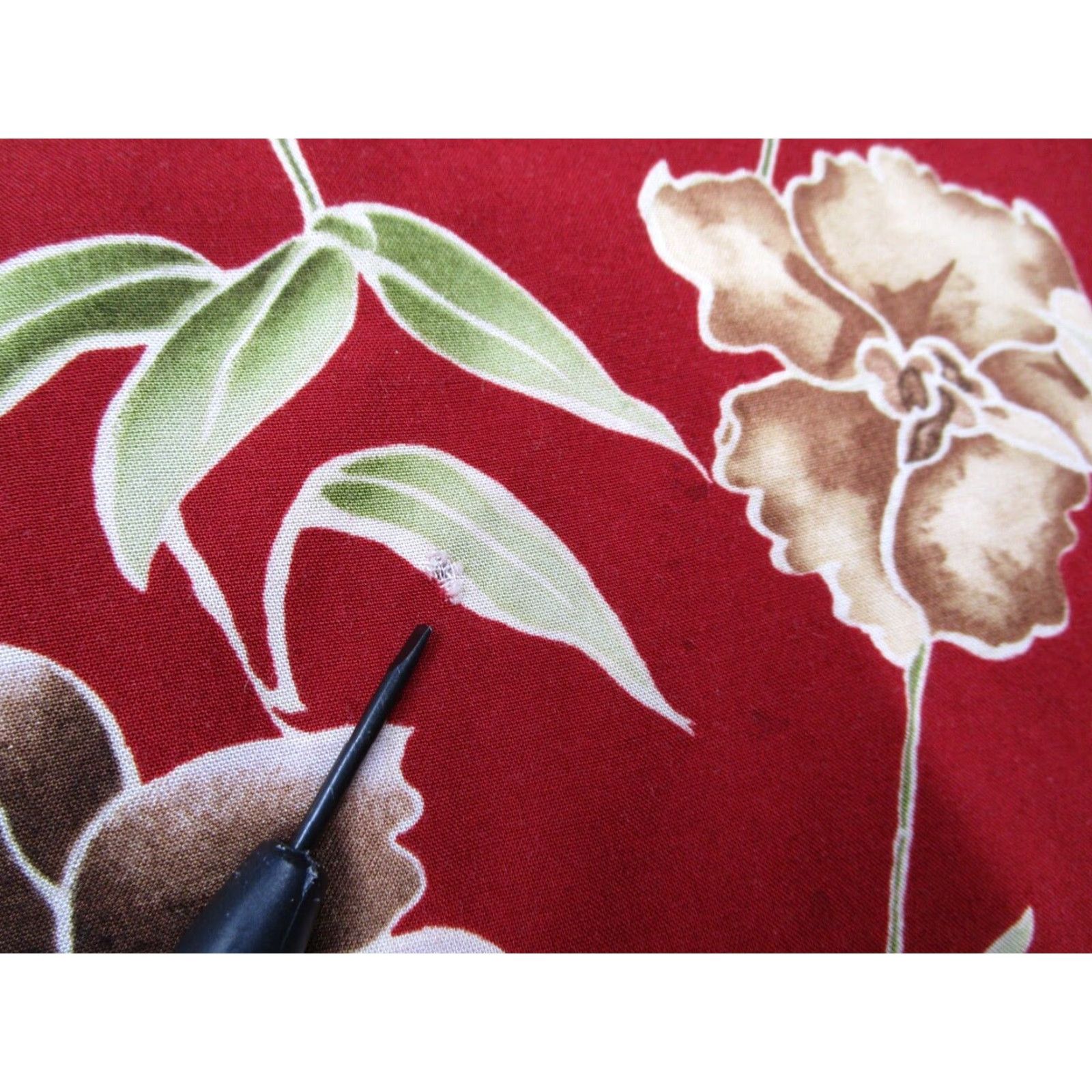Tori Richard VINTAGE Tori Richard Mens XL Red Floral Short Sleeve Hawaiian Button Up Shirt Size US XL / EU 56 / 4 - 4 Thumbnail