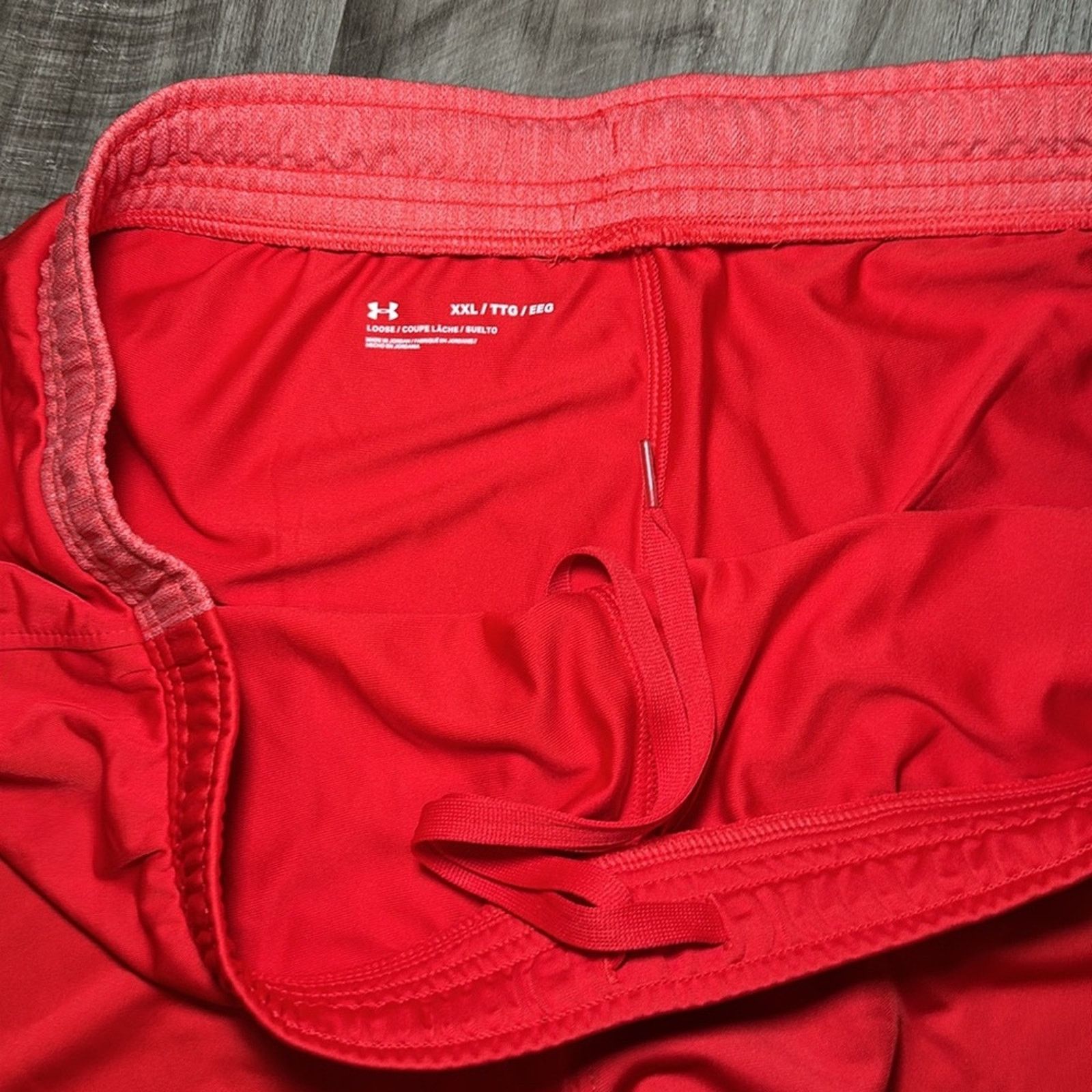 Under Armour Under Armour Red 9” Locker Athletic Shorts - 2XL Size US 40 / EU 56 - 5 Thumbnail