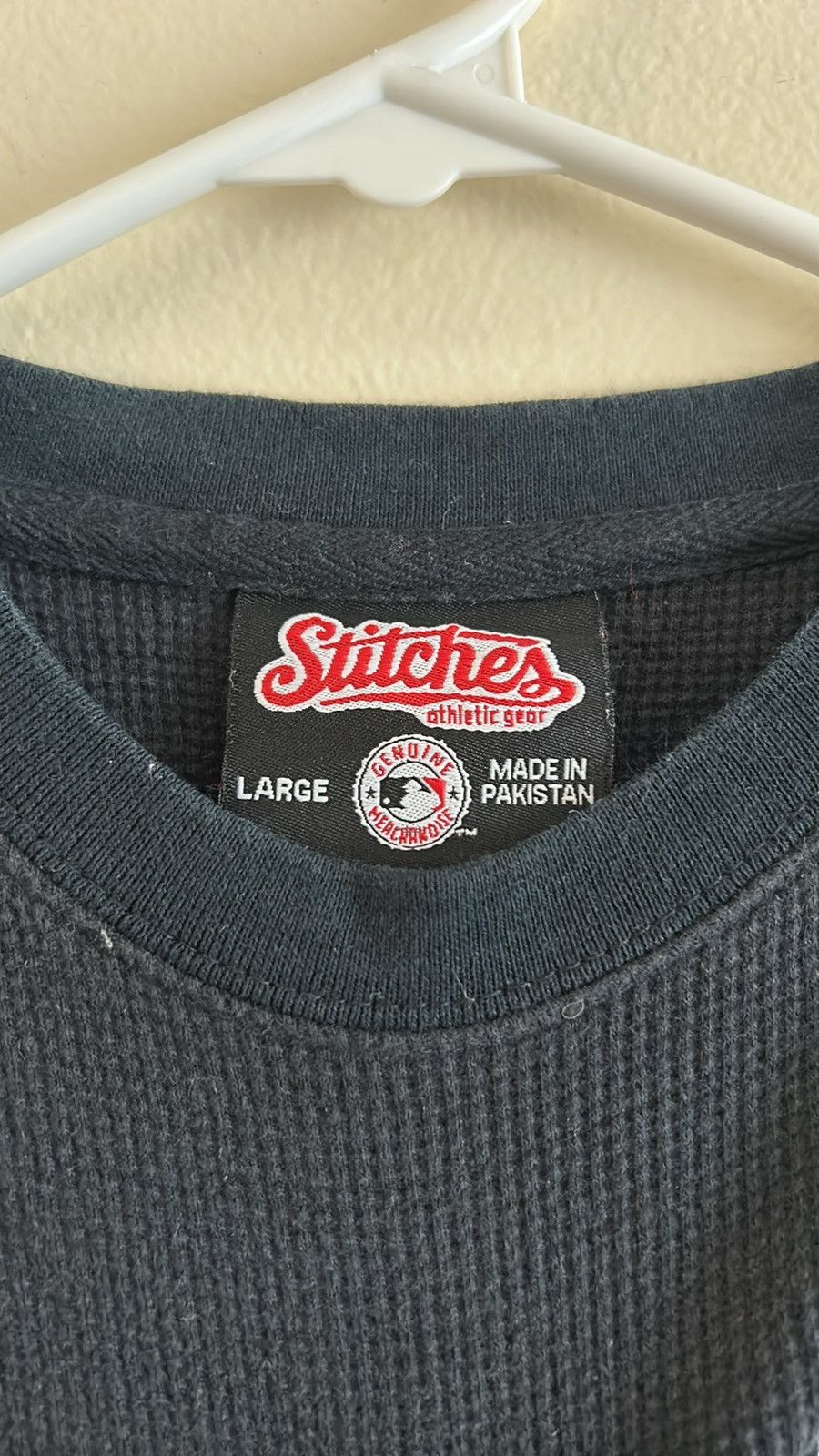 Vintage Vintage stitches 2007 Mets thermal shirt Size US L / EU 52-54 / 3 - 5 Thumbnail