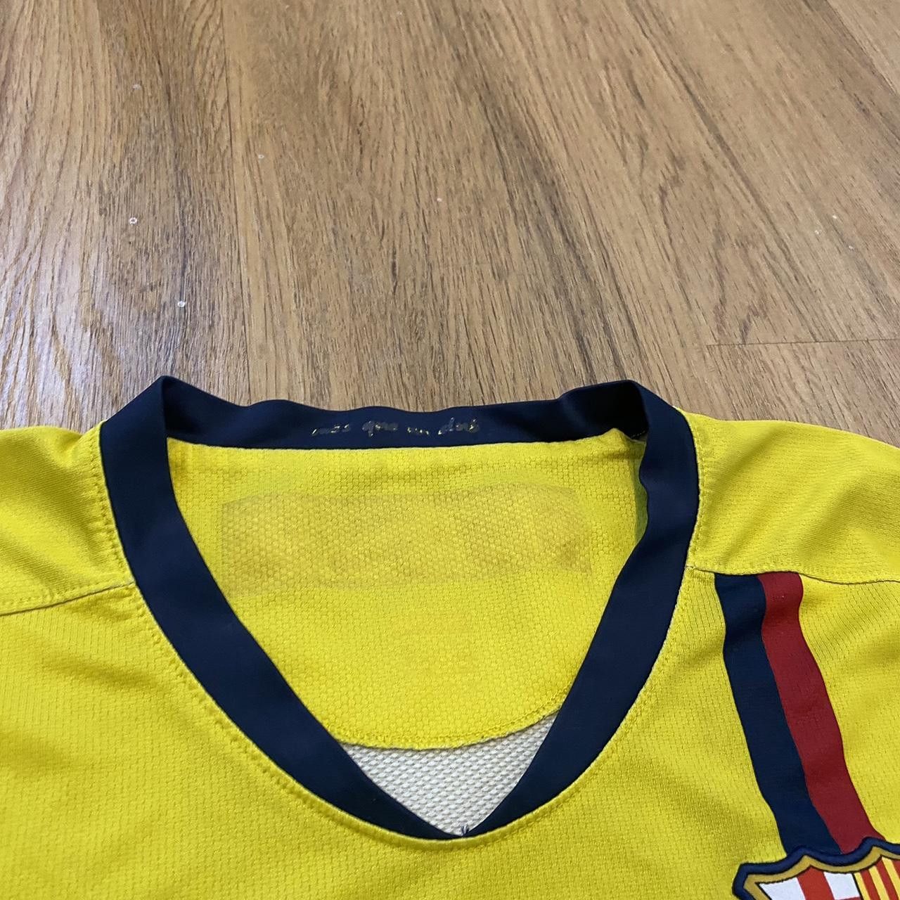 Nike 2008-09 FC Barcelona Away Nike Football Shirt La Liga Size US XL / EU 56 / 4 - 7 Thumbnail
