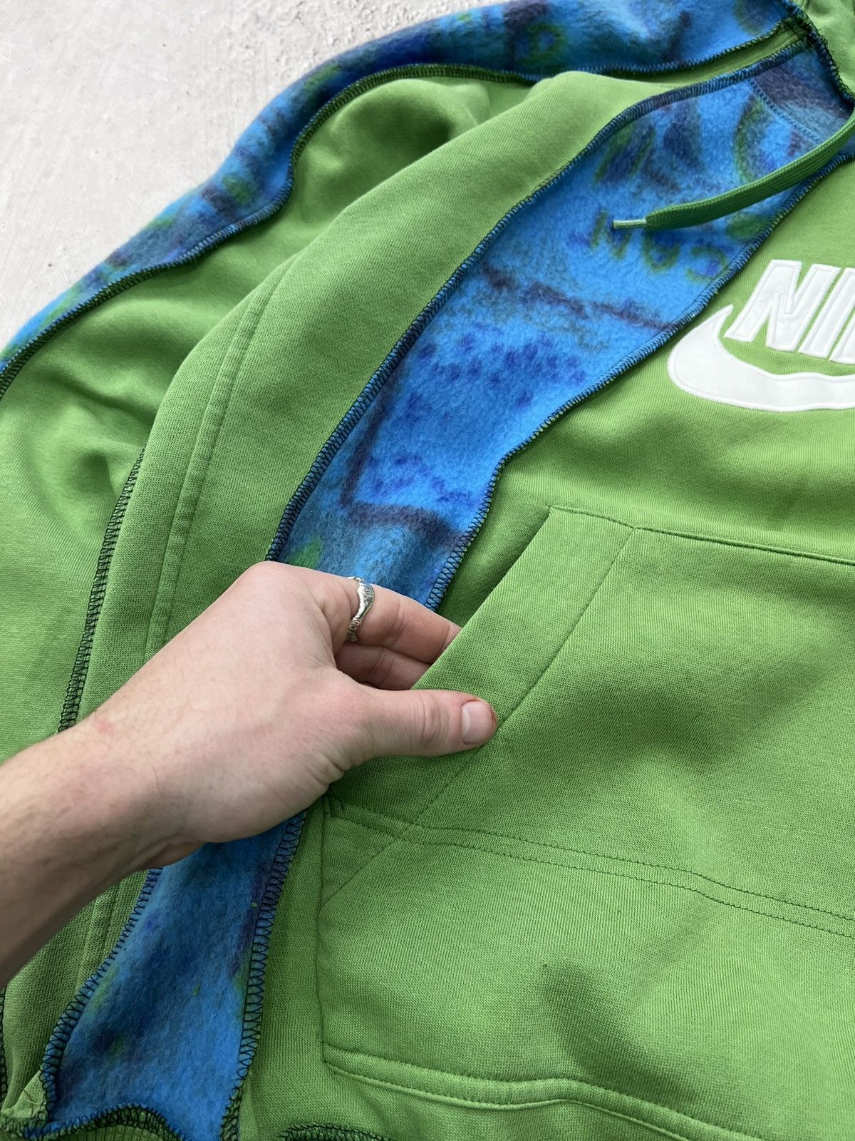 Coogi × Nike REWORKED NIKE HOODIE COOGI SWEATER Y2K Size US XL / EU 56 / 4 - 8 Thumbnail