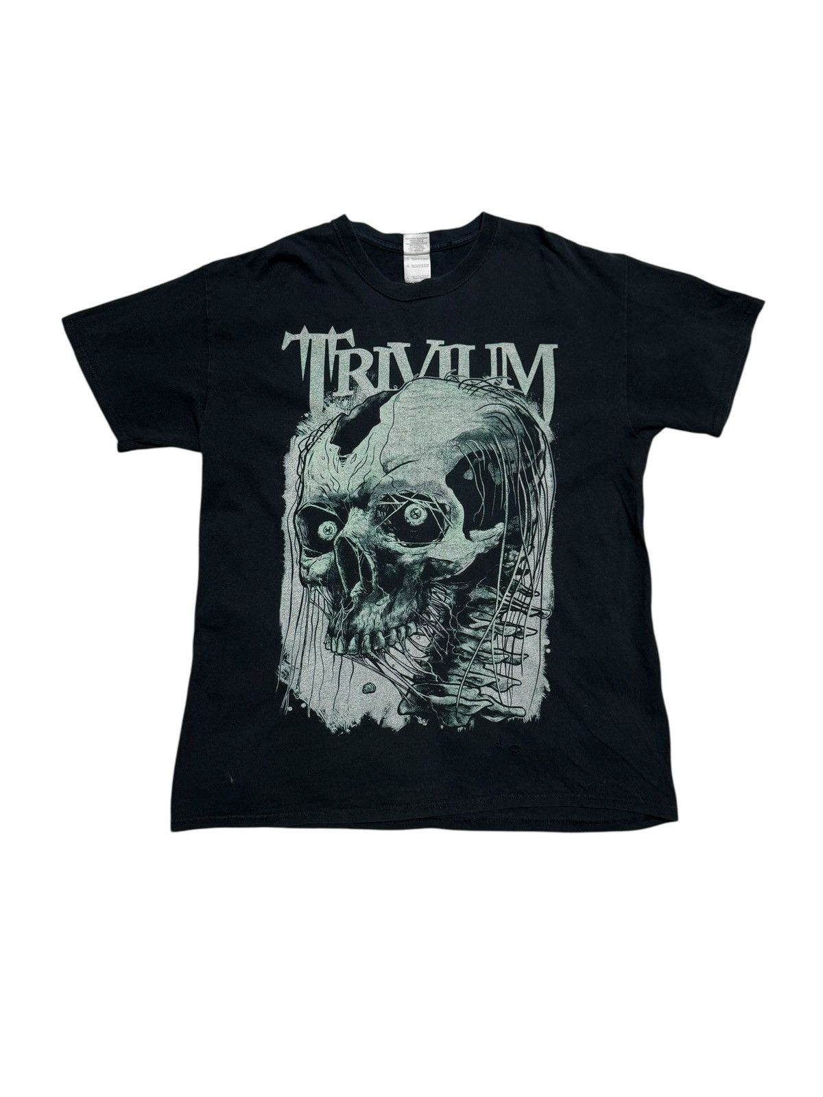 Band Tees Vintage Trivium T Shirt band rock opium washed Size US L / EU 52-54 / 3 - 1 Thumbnail