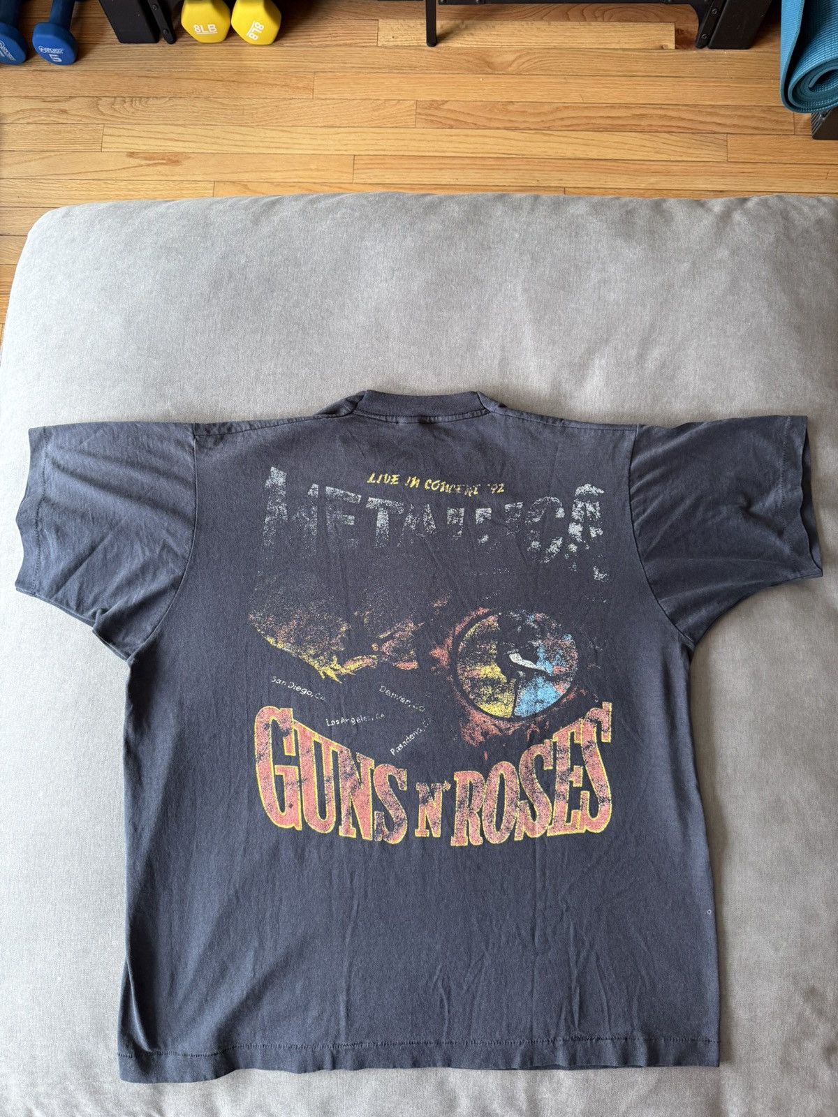 Guns N' Roses Guns N’ Roses x Metallica vintage t-shirt Size US XL / EU 56 / 4 - 8 Thumbnail