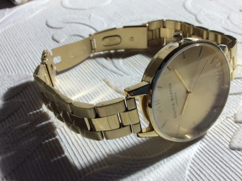 Designer olivia gold stainless steel watch Size ONE SIZE - 12 Thumbnail