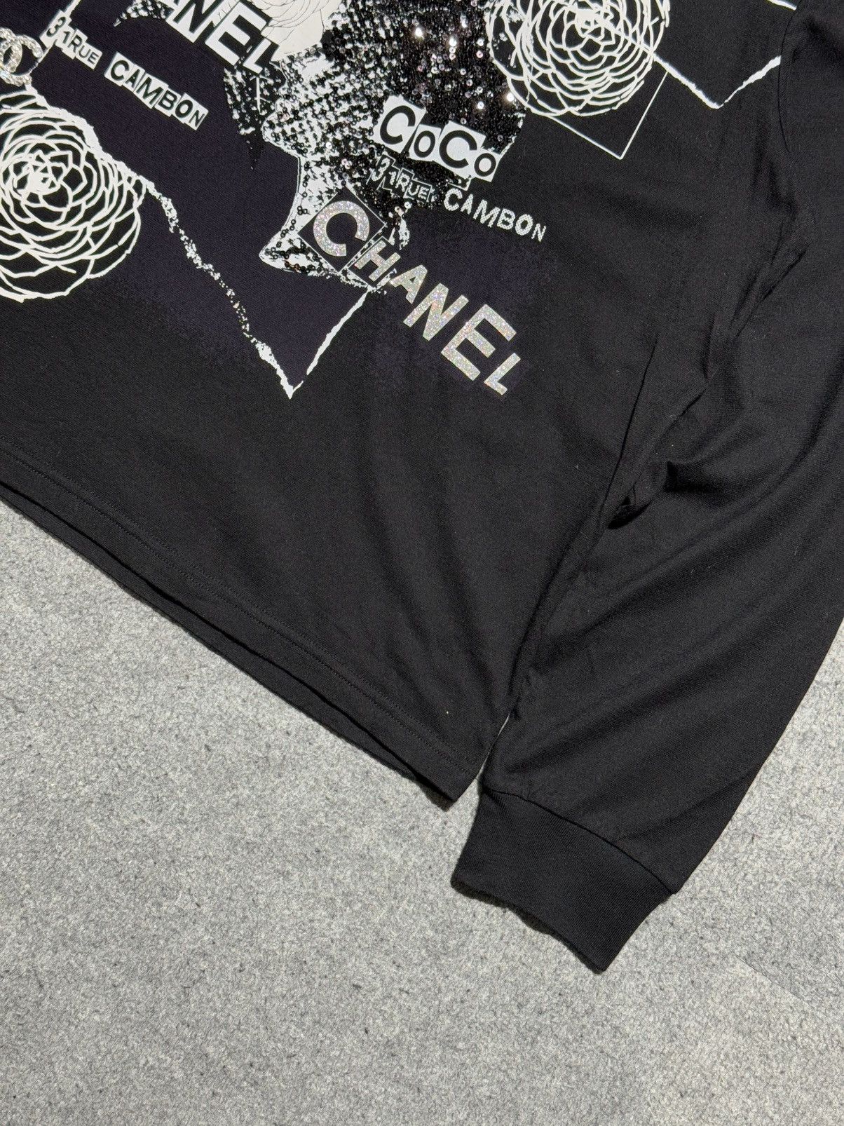 Chanel Coco Chanel - 20P Embellished Sweatshirt Size M / US 6-8 / IT 42-44 - 5 Thumbnail