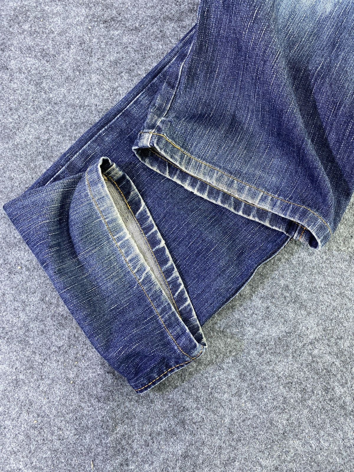 Edwin × Japanese Brand × Jean Edwin Blue Trip Wash Denim - J960 Size US 34 / EU 50 - 11 Thumbnail