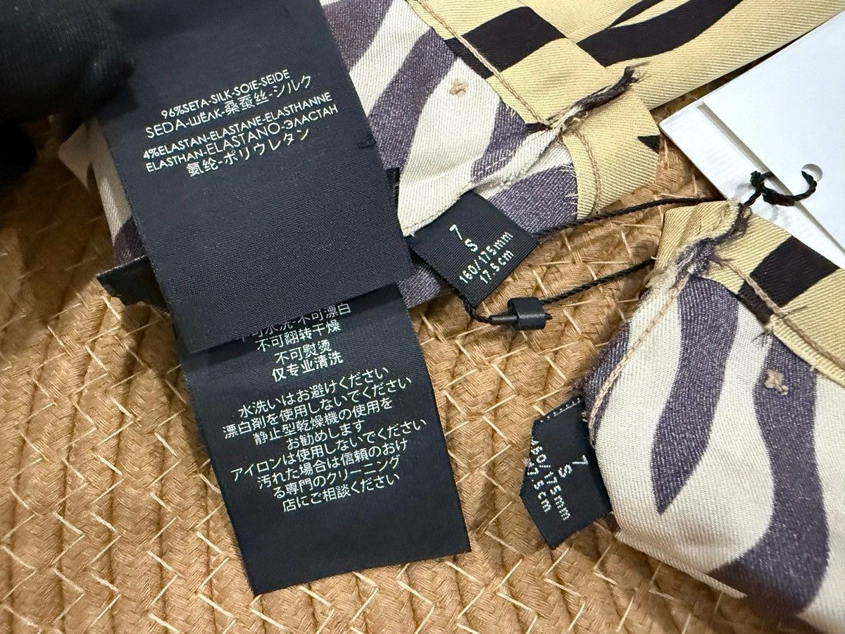 Gucci Zebra Print Twill Gloves Size ONE SIZE - 7 Thumbnail