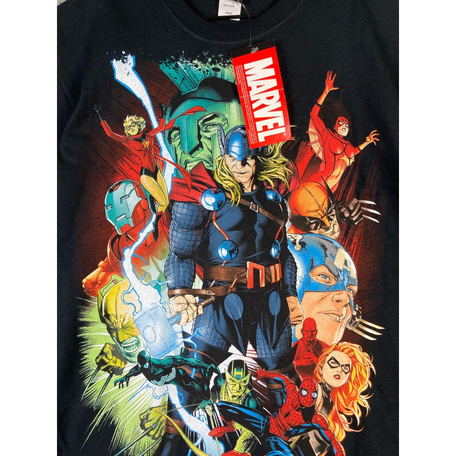 Marvel Comics Vintage Marvel Mad Engine T-Shirt XS Rare Super Hero Graphic Size US XS / EU 42 / 0 - 8 Thumbnail