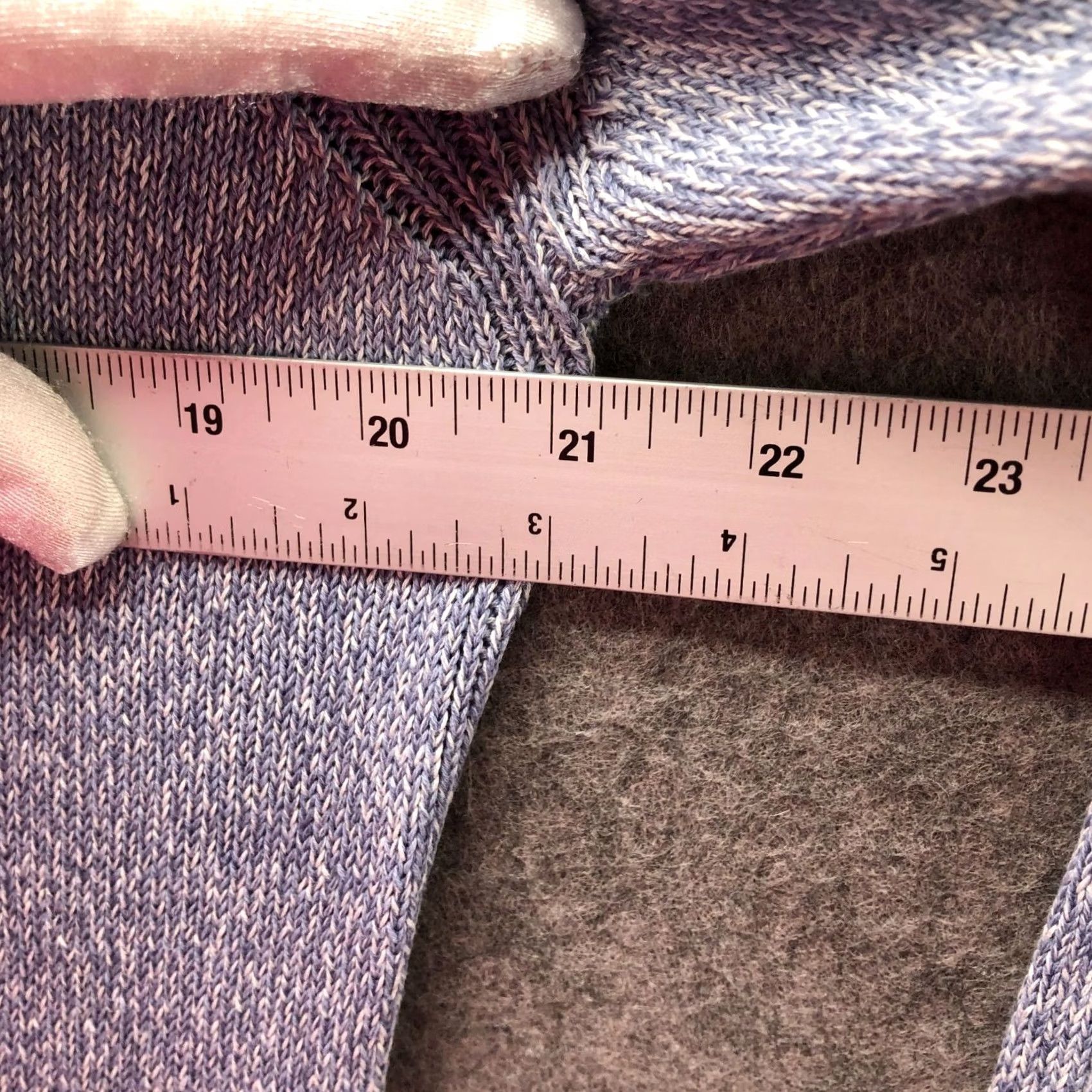 Everlane Everlane Lightweight Cotton Sweater Mens L Light Blue Heather Crewneck Easy Care Cotton Knit Pullover Casual Winter/Fall Mens Regular Fit Size US L / EU 52-54 / 3 - 7 Thumbnail