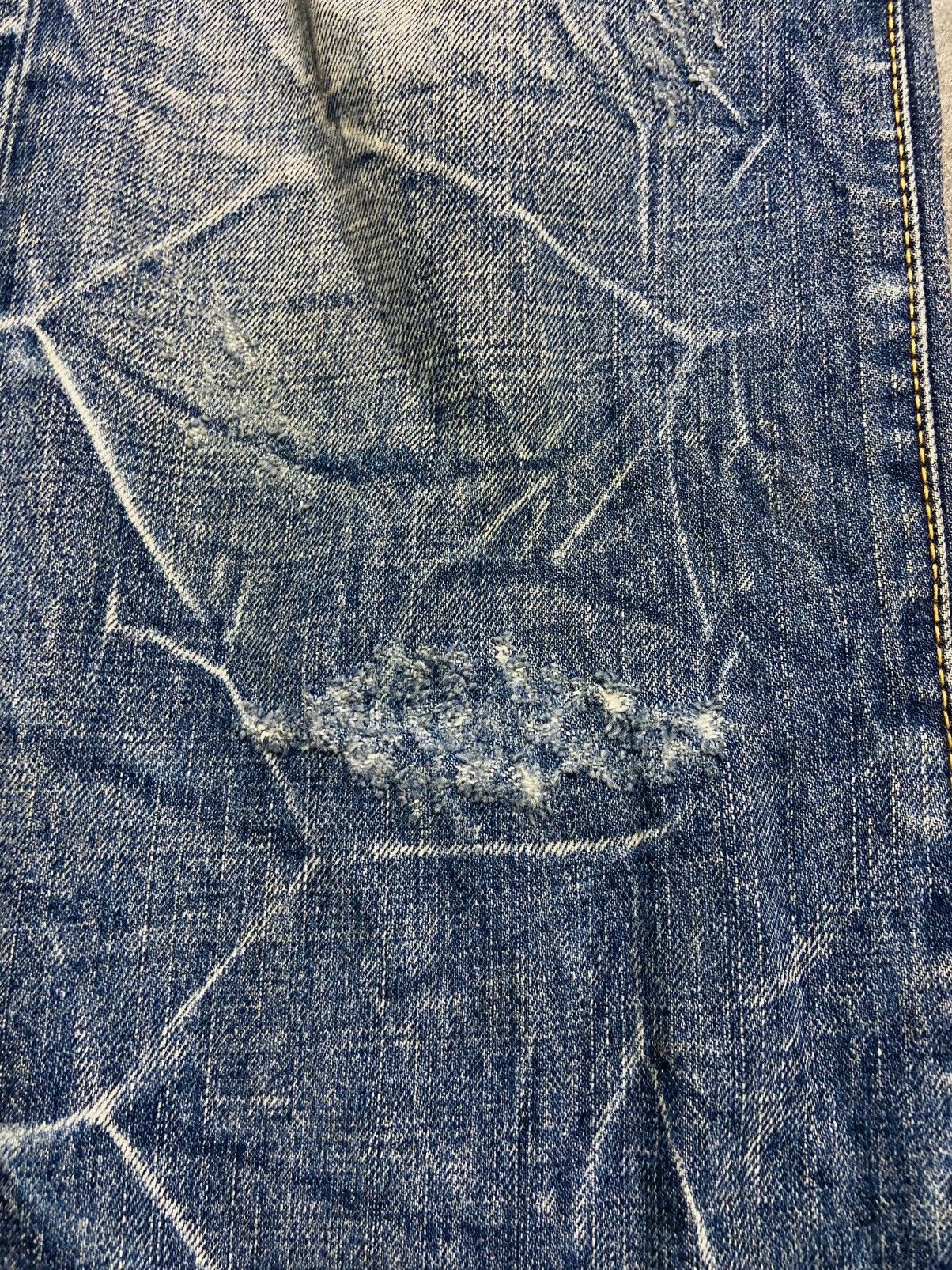 Seditionaries Co & Lu Distressed Flare Jeans Size US 33 - 5 Thumbnail