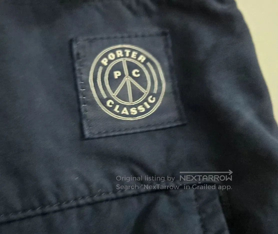 Porter Classic Porter Classic Indigo Nylon Cargo Pants. Size US 35 - 3 Thumbnail