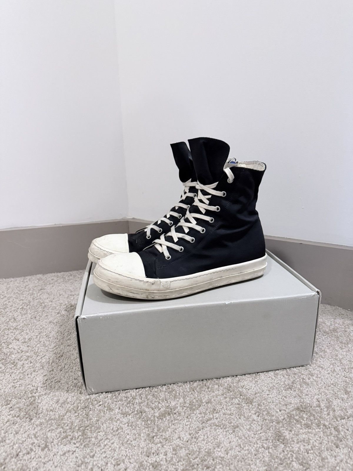 Rick Owens Drkshdw Rick Owens DRKSHDW Ramones Size US 10 / EU 43 - 3 Thumbnail