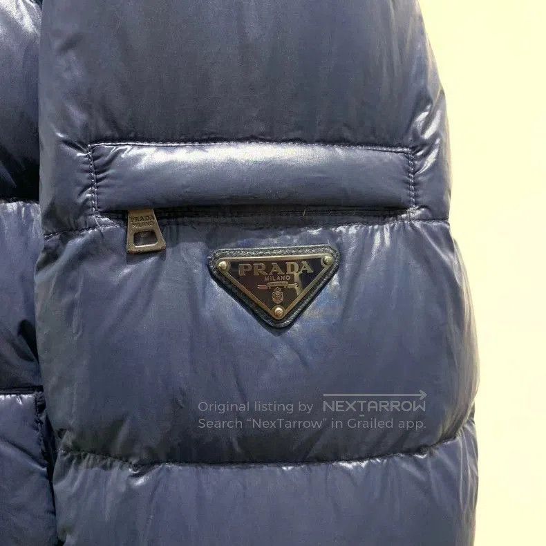 Prada Prada Reversible Double Triangle Down Jacket. Size US XL / EU 56 / 4 - 6 Thumbnail
