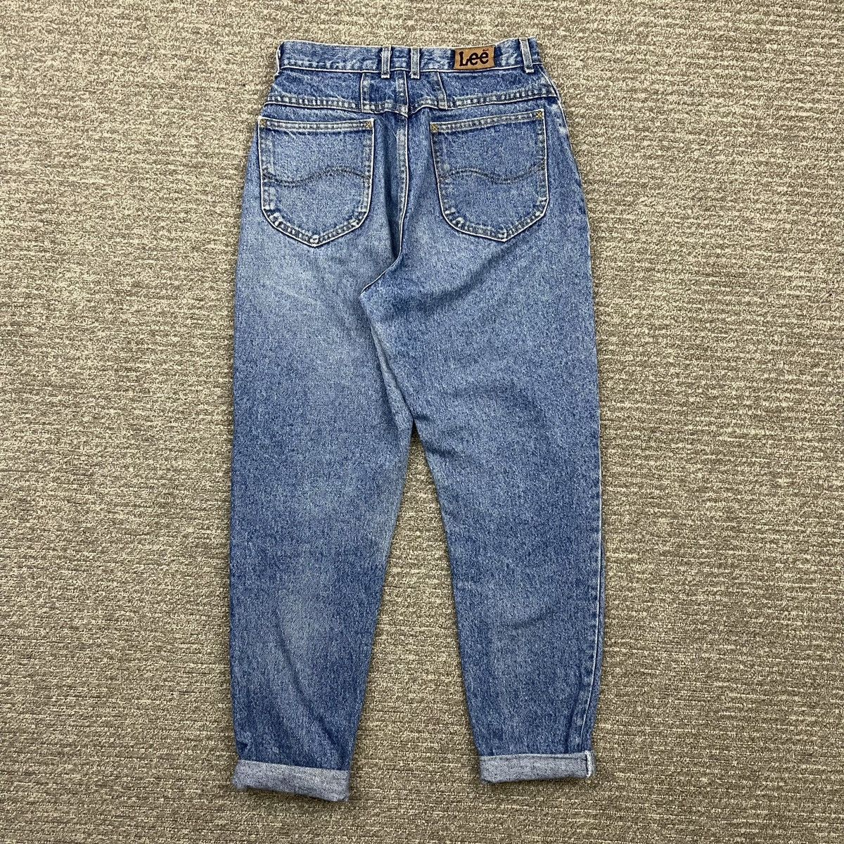 Lee LEE Riders Vintage Light Wash Denim Retro Mom Jeans Size 32" / US 10 / IT 46 - 1 Thumbnail