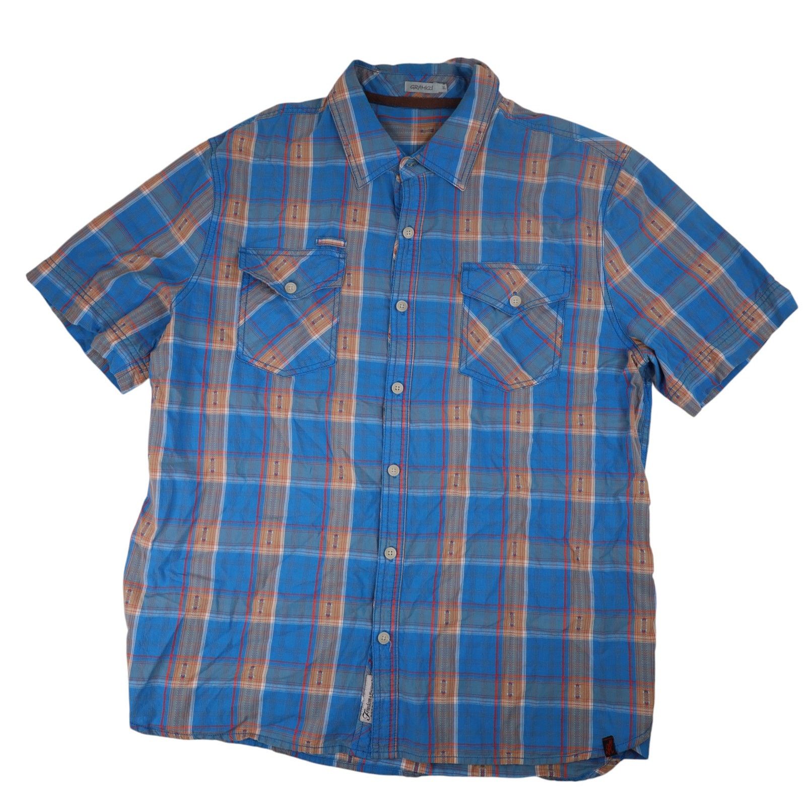 Gramicci × Vintage Vintage Gramicci Textured Design Adventure Shirt Size US XL / EU 56 / 4 - 1 Thumbnail