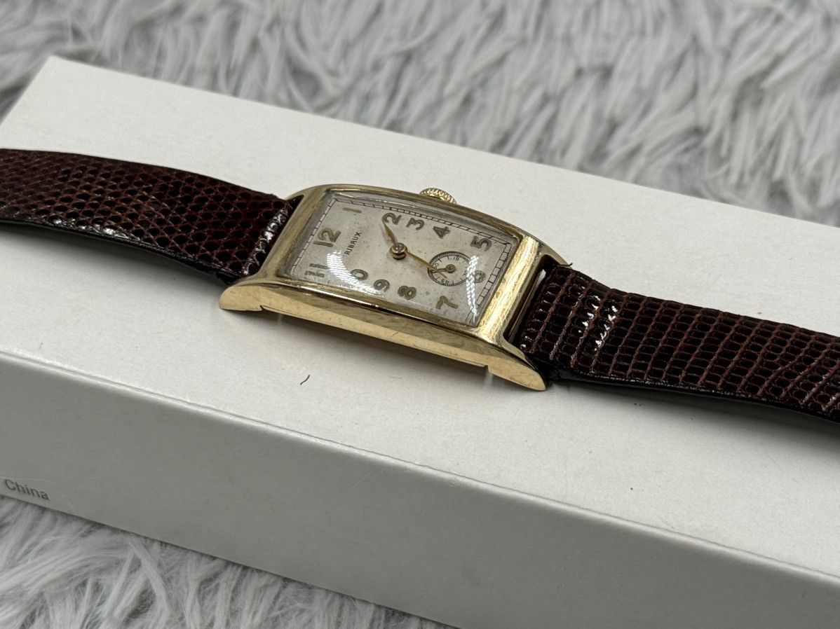 Vintage Vintage RIBAUX TANK Sub-Seconds Swiss Manual Unisex Watch Size ONE SIZE - 10 Thumbnail