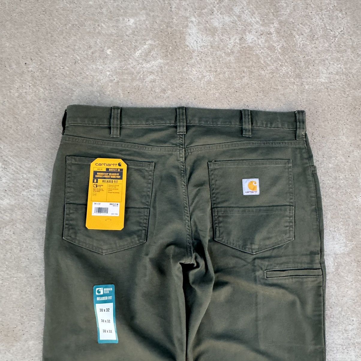 Carhartt × Dickies × JNCO Brand New Earth Tone Green Carhartt Carpenter Pants 38 Size US 38 / EU 54 - 8 Thumbnail