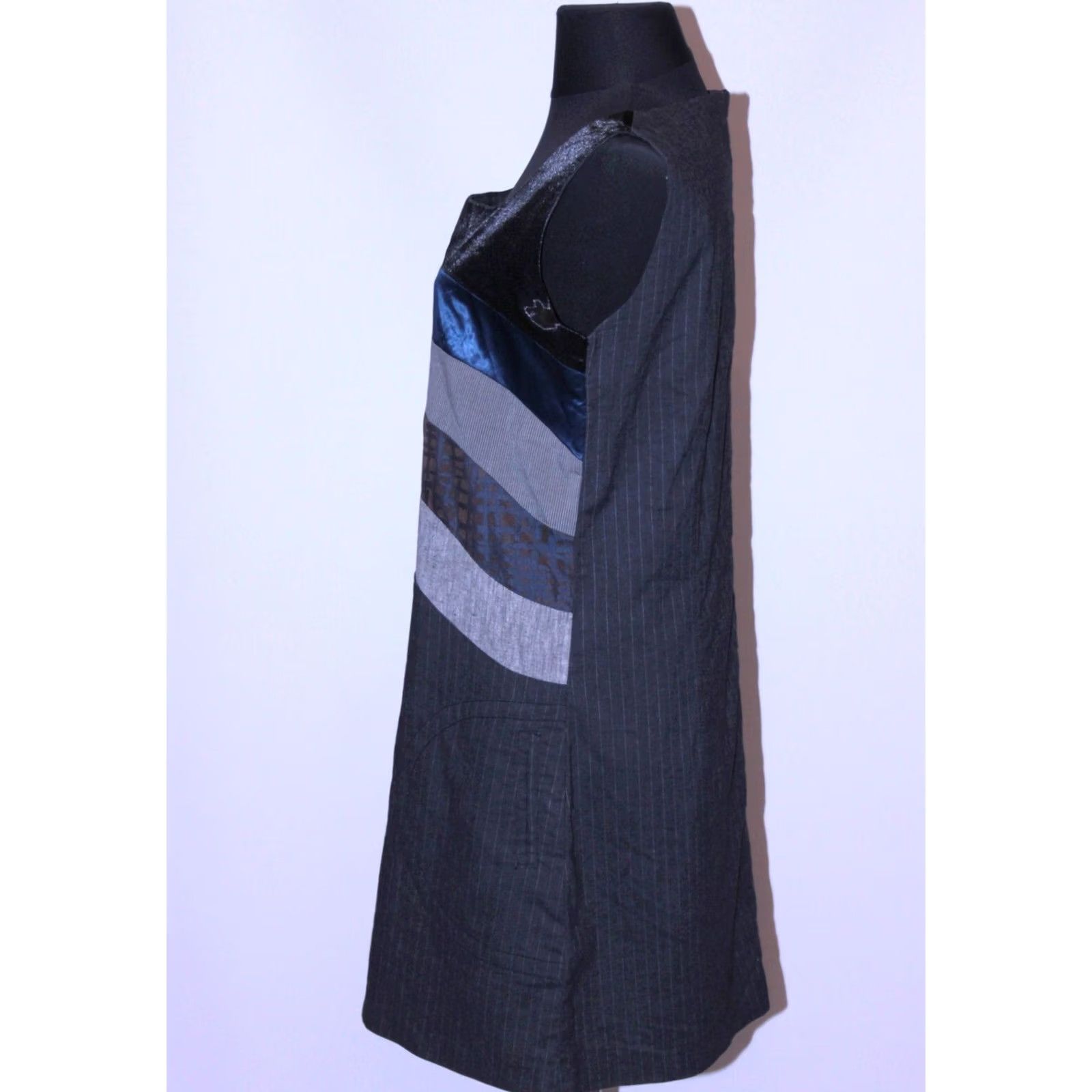 Desigual Desigual Antwerp dress Womens 44 Grey Knee Length A-Line Size M / US 6-8 / IT 42-44 - 4 Thumbnail