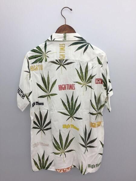 Wacko Maria SS18 Wacko Maria High Times "Marijuana" Rayon Hawaiian Shirt Size US XL / EU 56 / 4 - 2 Thumbnail