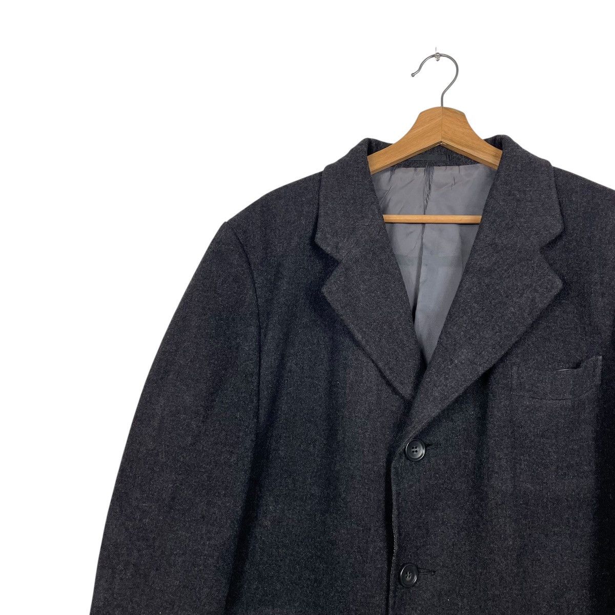 Lanvin Lanvin Classique Wool Overcoat Size US M / EU 48-50 / 2 - 7 Thumbnail
