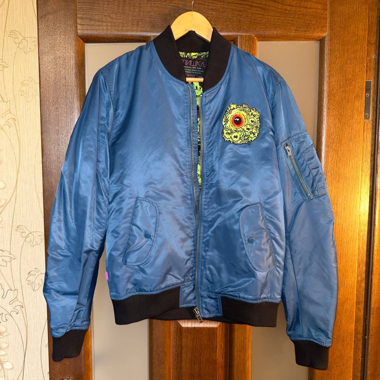 Mishka vintage MA-1rare bomber jacket Mishka NYC like-new Size US M / EU 48-50 / 2 - 1 Thumbnail