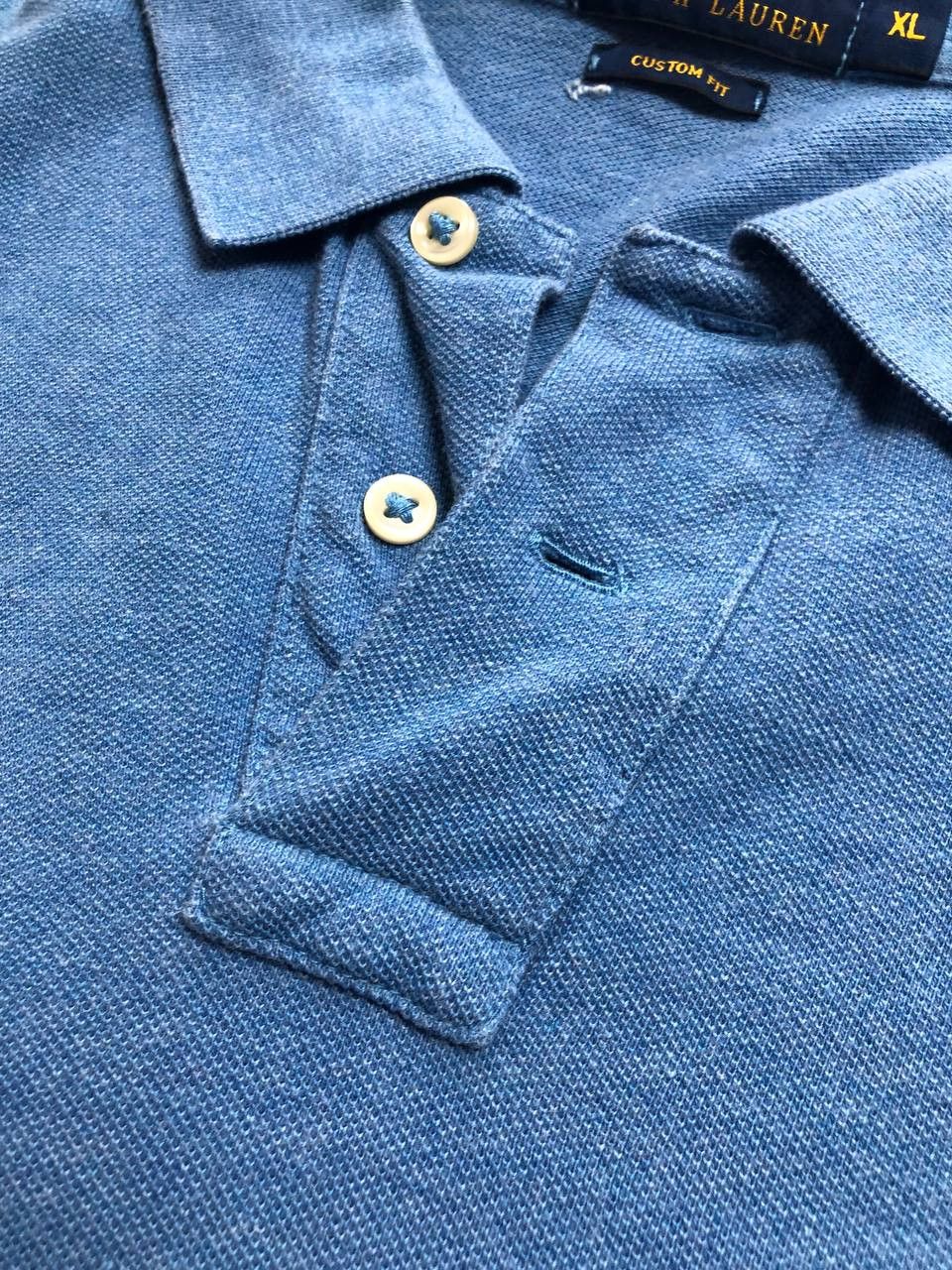 Polo Ralph Lauren × Vintage Vintage 90s Polo Ralph Lauren Cotton Polo Shirt Size US XL / EU 56 / 4 - 5 Thumbnail