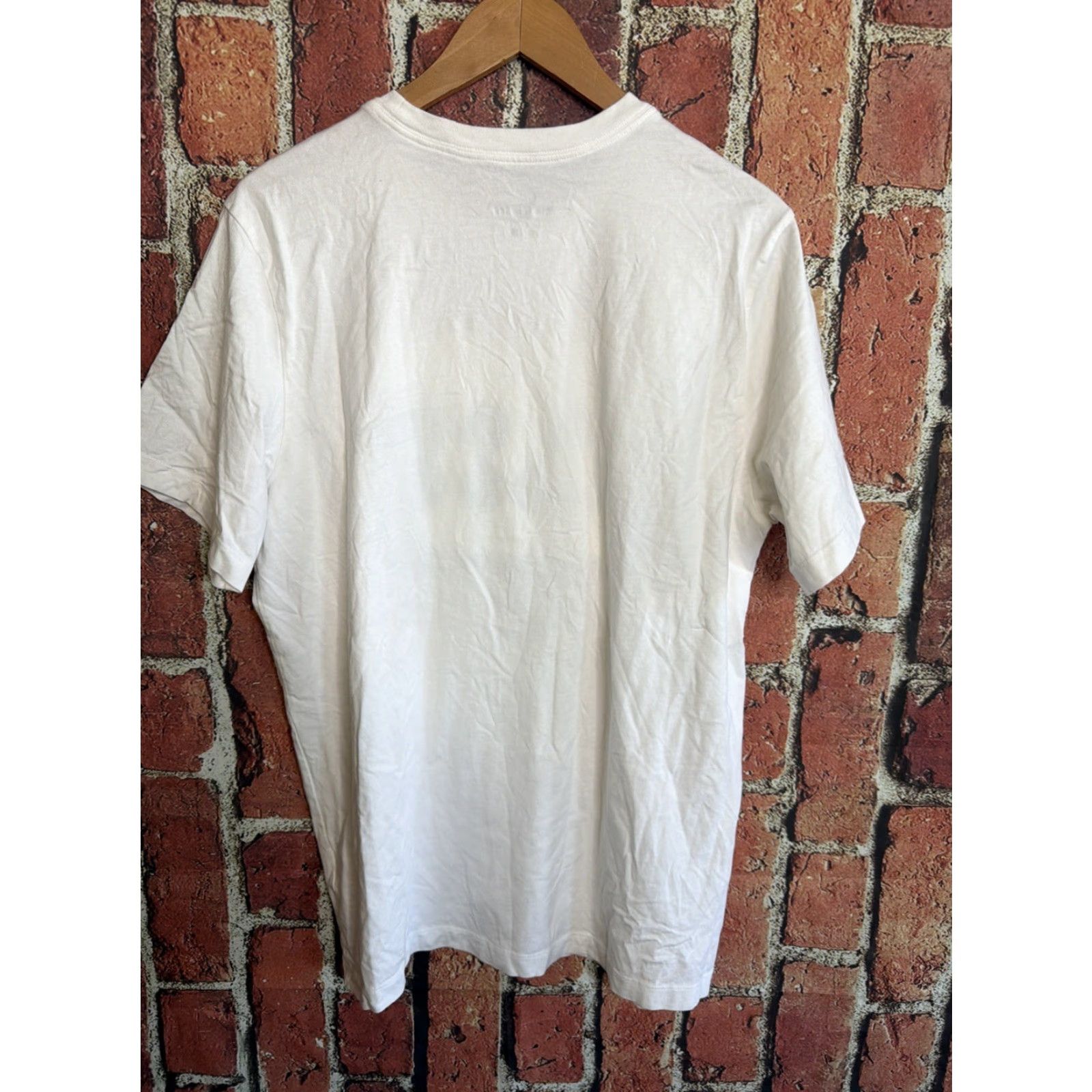 Nike Nike Air T-Shirt Men’s Large White HJ0590 Crew Neck Short Sleeve Logo Size US L / EU 52-54 / 3 - 3 Thumbnail