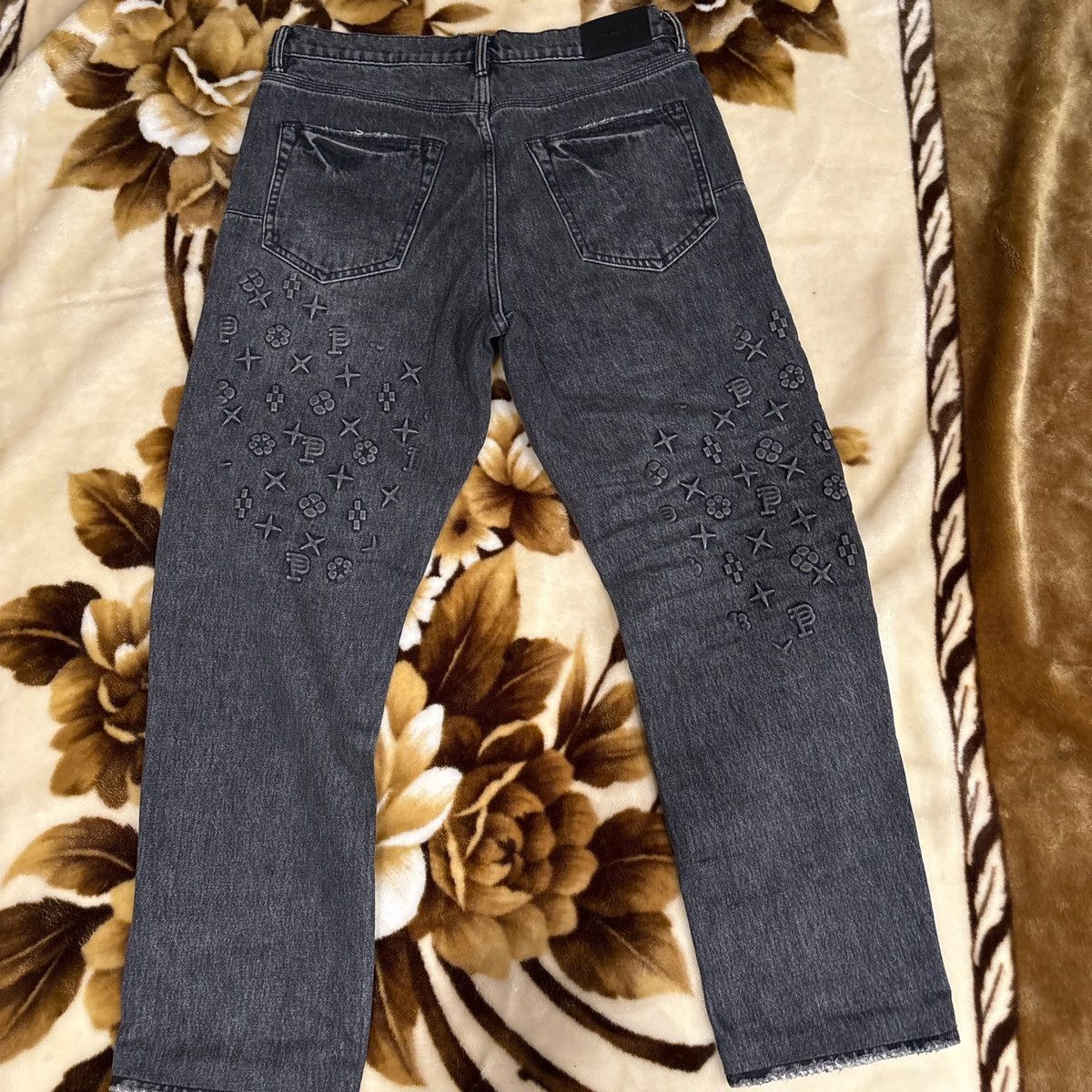 Purple Brand Black Purple Brand embroidered Size US 34 / EU 50 - 2 Thumbnail