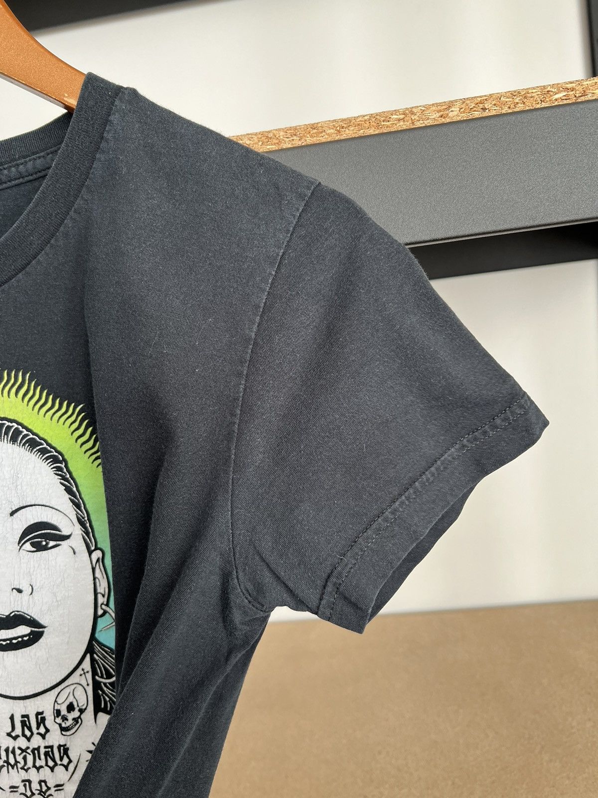Rebel8 Vintage Rebel8 Tattoo Made in USA Women Black T-shirt Size L / US 10 / IT 46 - 11 Thumbnail