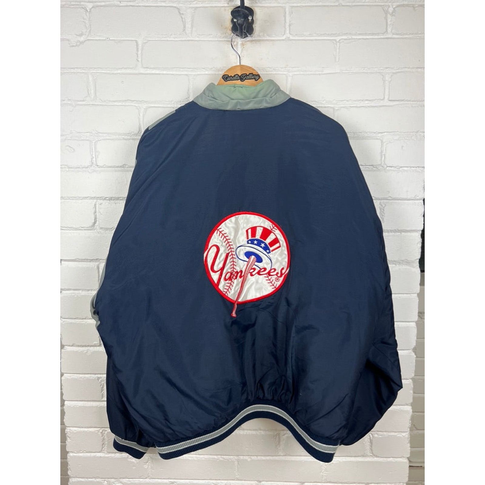 Vintage Vintage 90s New York Yankees Felco Embroidered Insulated XXL Size US XXL / EU 58 / 5 - 2 Thumbnail