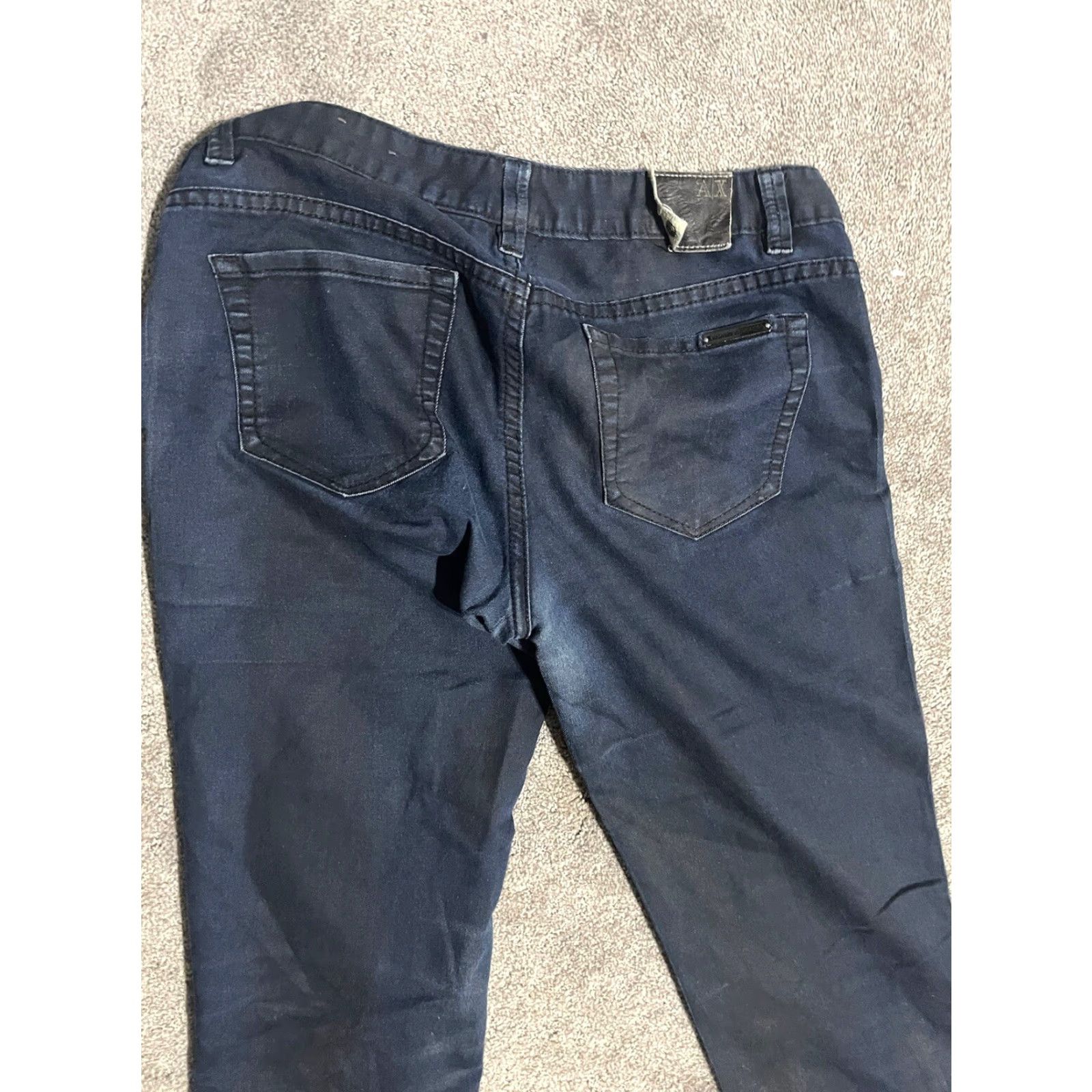 Armani Exchange Armani Exchange Women's Skinny Dark Wash Size 8 Jeans Size 30" / US 8 / IT 44 - 2 Thumbnail