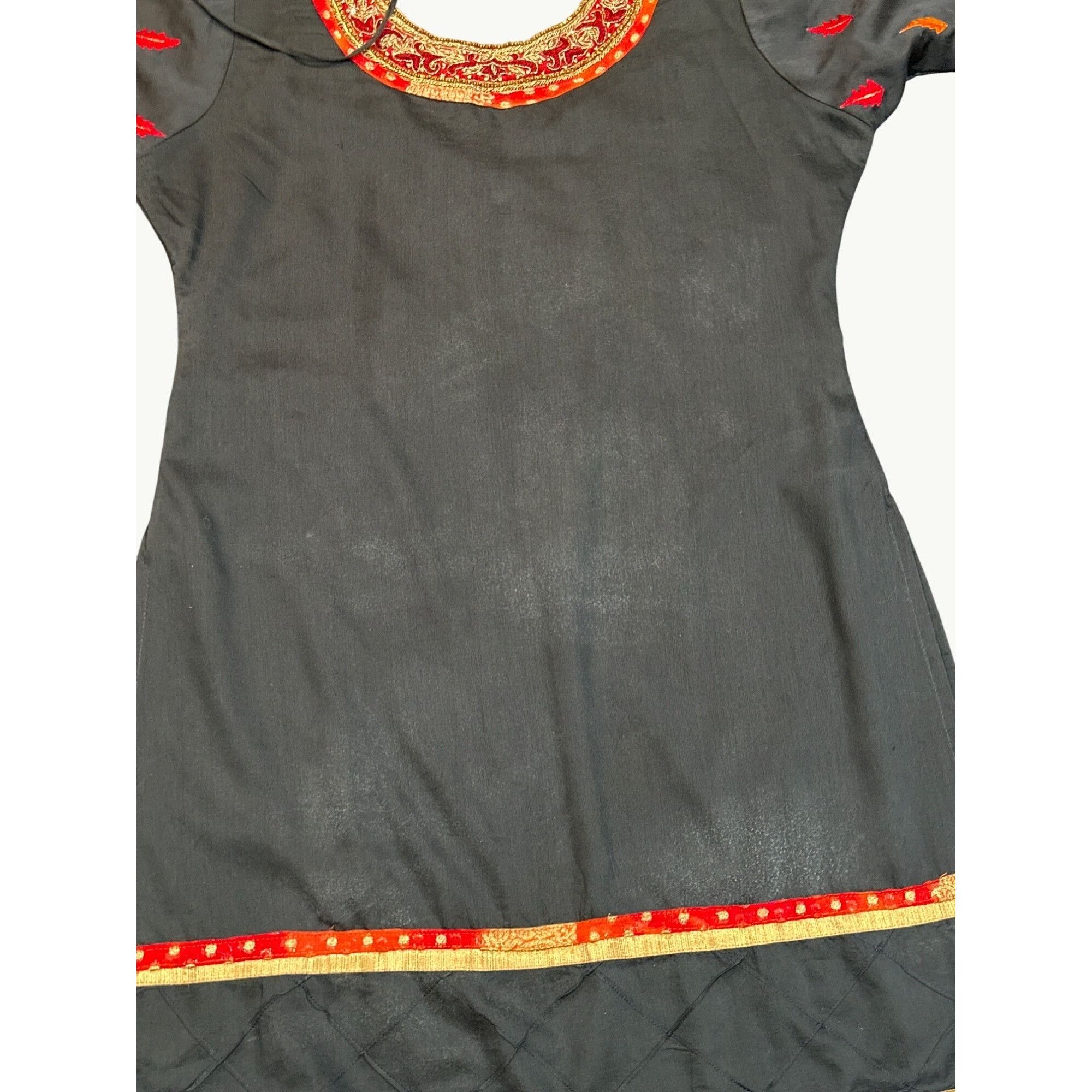 Other CCC Embroidered Tunic Dress Floral Stripe Detailing Long Sle Size M / US 6-8 / IT 42-44 - 8 Thumbnail