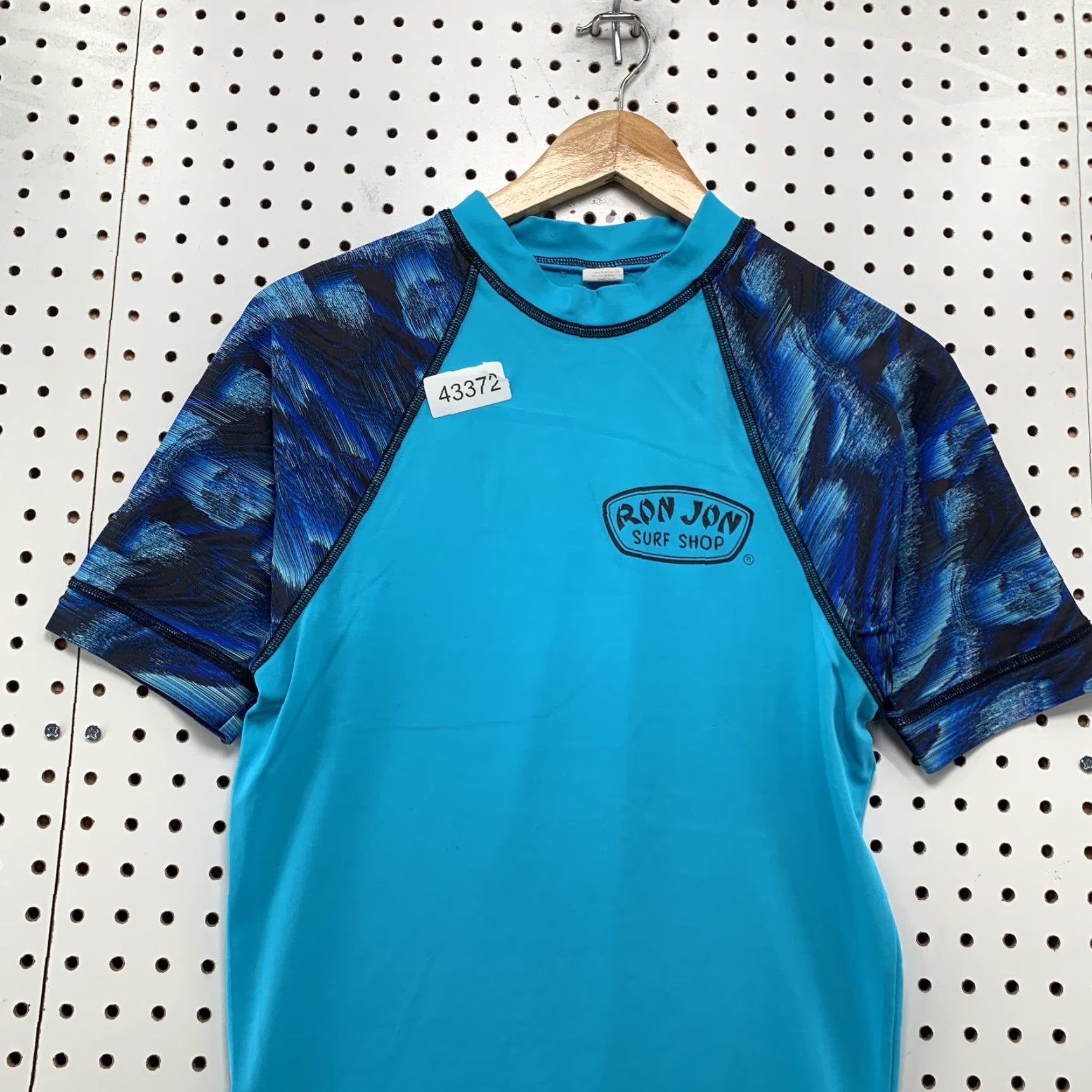 Ron Jon Surf Shop Ron Jon Surf Shop Rash Guard Shirt Blue Mens Medium Surfing Made USA Size US M / EU 48-50 / 2 - 2 Thumbnail
