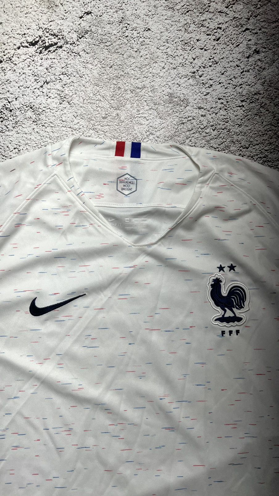 Nike 2018-2019 France football team World Cup nike jersey Size US XXL / EU 58 / 5 - 3 Thumbnail