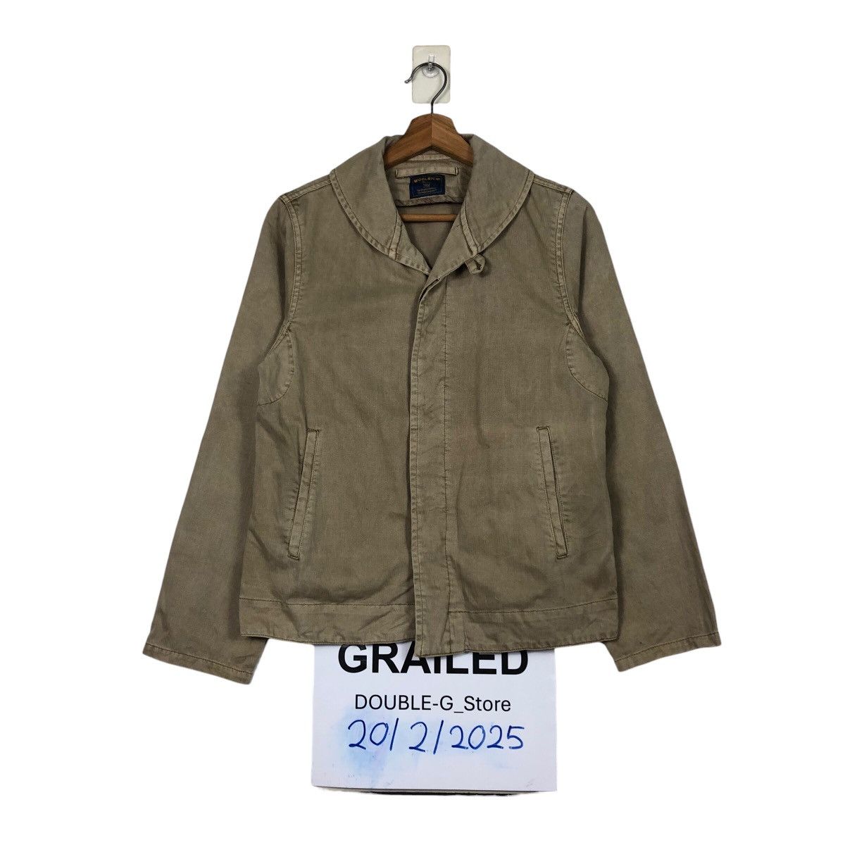 Japanese Brand 📌Vintage Chore Work Jacket Woolrich Duck Canvas Size US M / EU 48-50 / 2 - 1 Thumbnail