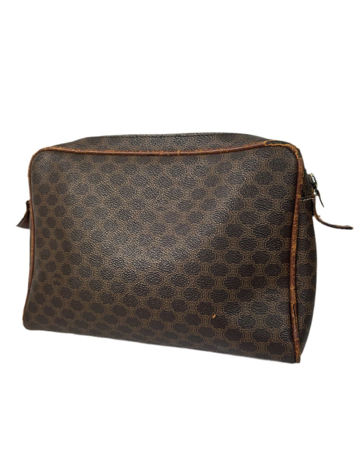 Celine Celine Macadam Leather Clutch Bag Size ONE SIZE - 2 Thumbnail