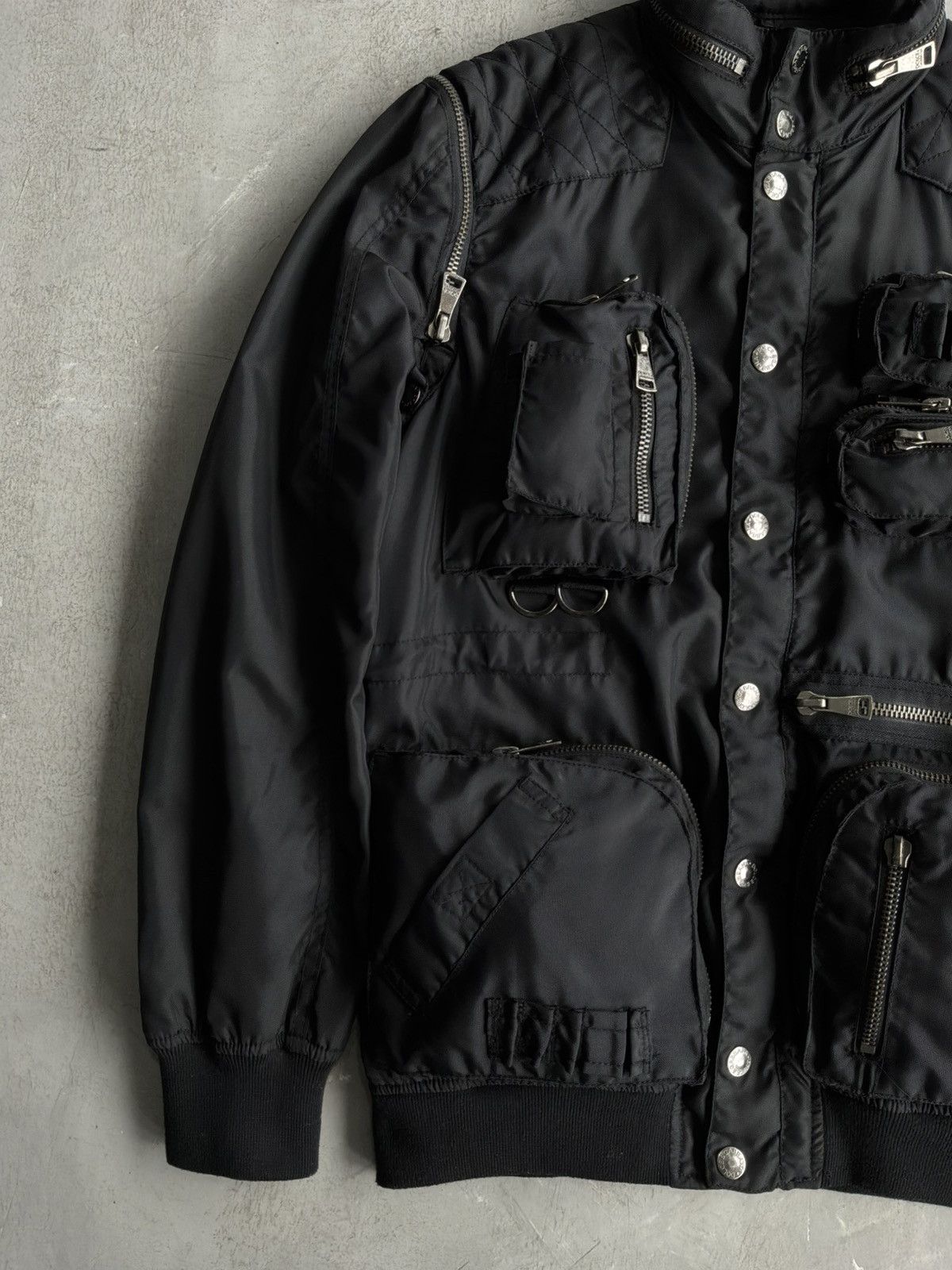 Dolce & Gabbana Archive D&G - Convertible Cargo Multipocket Jacket Size US M / EU 48-50 / 2 - 7 Thumbnail