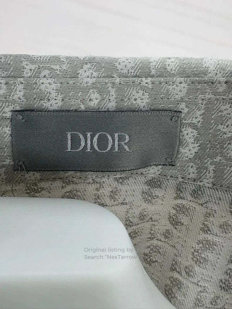 Dior Dior Gray White Gradient Print Shirt. Size US XXL / EU 58 / 5 - 5 Thumbnail