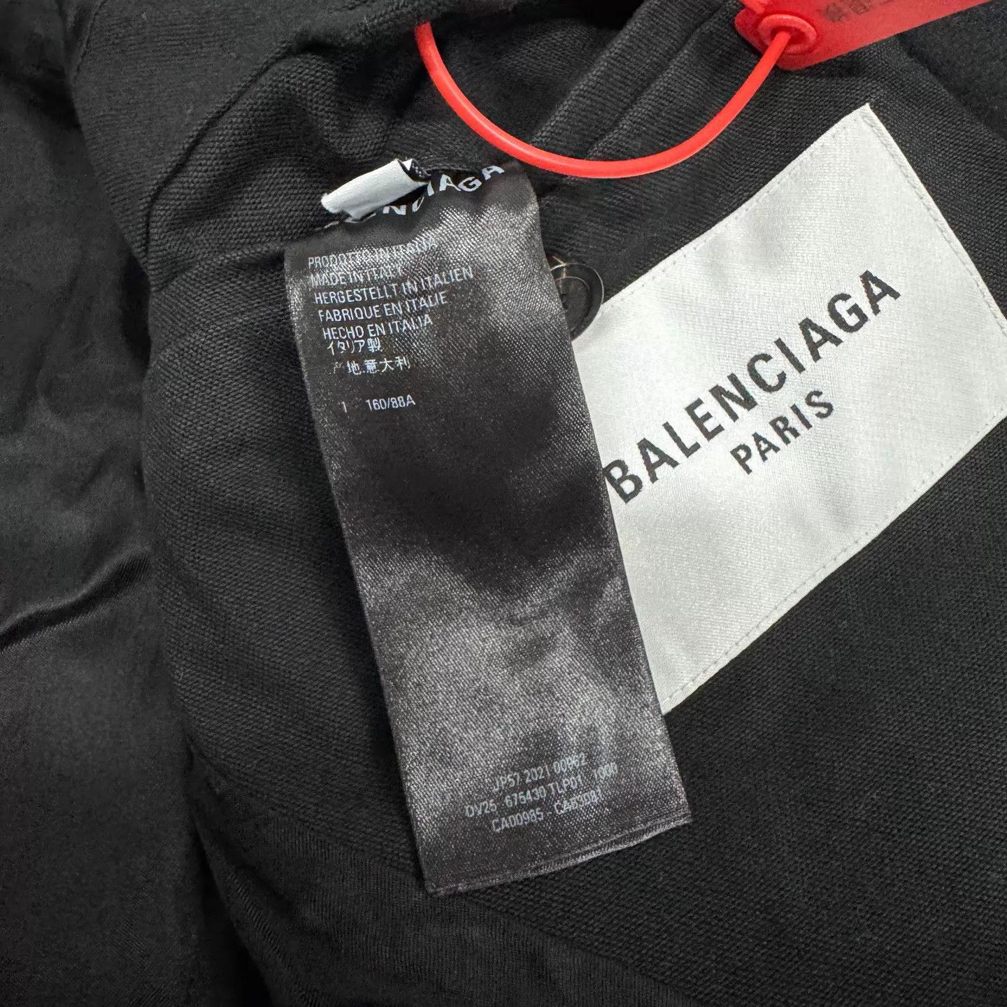 Balenciaga Balenciaga Black NotchLapel Back Logo Blazer 1 mint Size US S / EU 44-46 / 1 - 7 Thumbnail