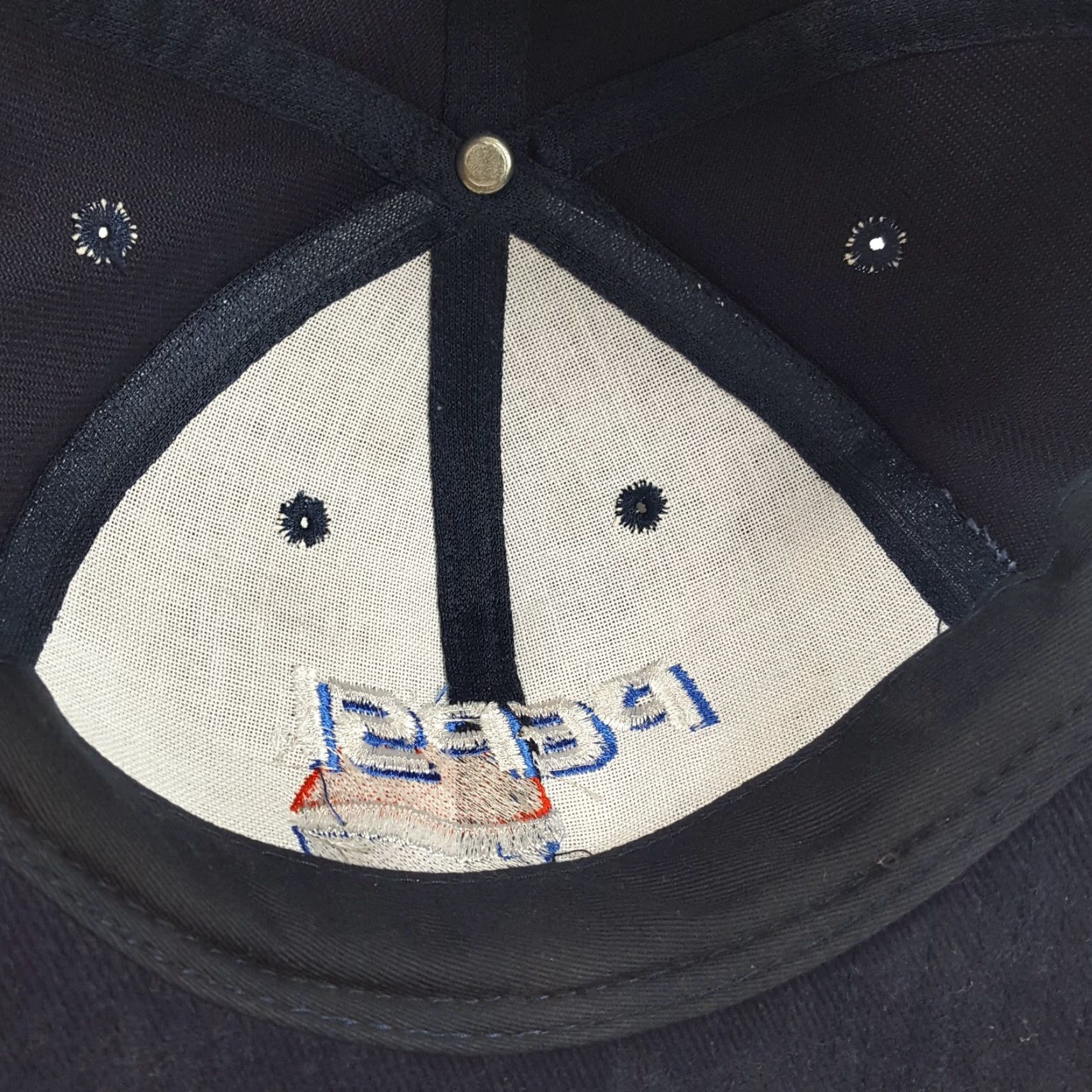 Vintage VINTAGE Pepsi Cola 90s Snapback Hat Adjustable Blue Baseball Cap Retro Mens Size ONE SIZE - 7 Thumbnail