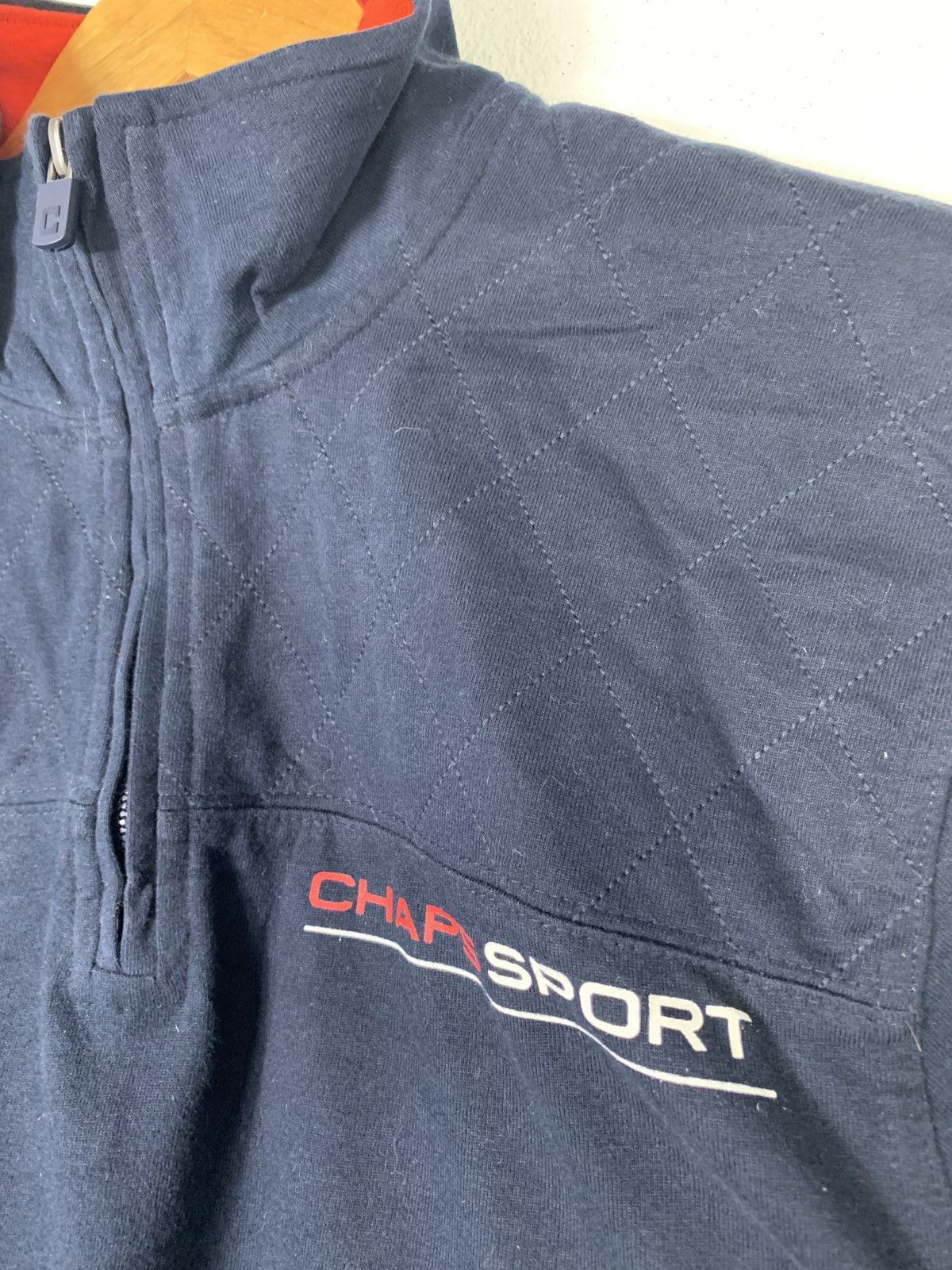 Japanese Brand × Vintage Authentic Chaps Sport half Zipper sweatshirt Size US M / EU 48-50 / 2 - 5 Thumbnail