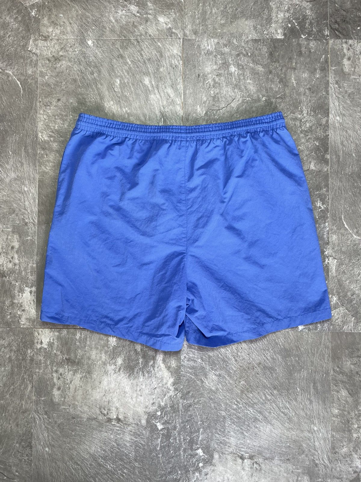 Lacoste Vintage Blue Lacoste Shorts Big Logo Swim Size US 34 / EU 50 - 4 Thumbnail