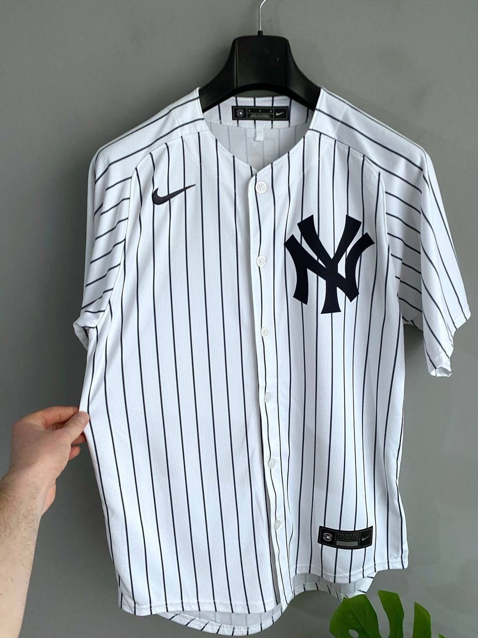Nike Nike New York Yankees White/Navy MLB Baseball Jersey, Size M Size US M / EU 48-50 / 2 - 9 Thumbnail