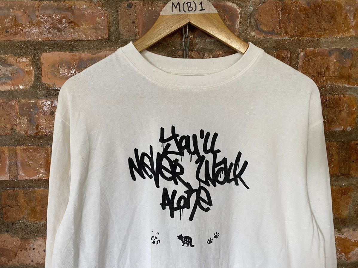 Haze × Hysteric Glamour × Japanese Brand 2000s Numeral Japan Haze You Never Walk Alone Size US L / EU 52-54 / 3 - 3 Thumbnail