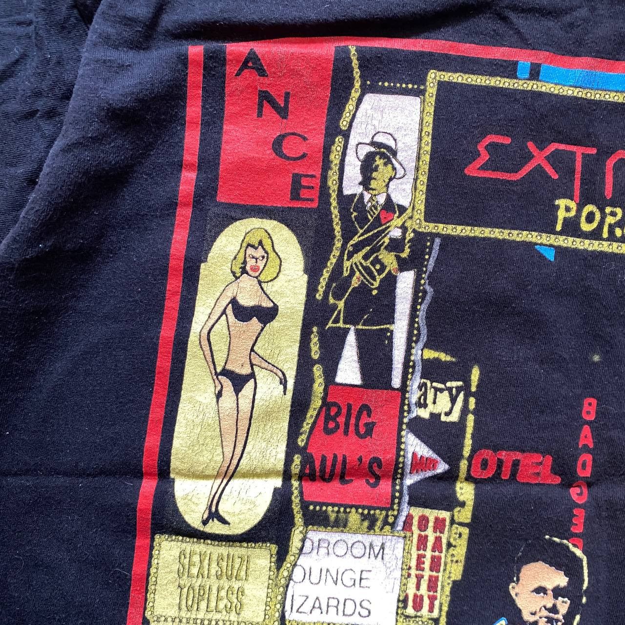 Band Tees VINTAGE 1991 EXTREME PORNOGRAFFITTI AMAZING RARE TEE 26 Size US XL / EU 56 / 4 - 3 Thumbnail