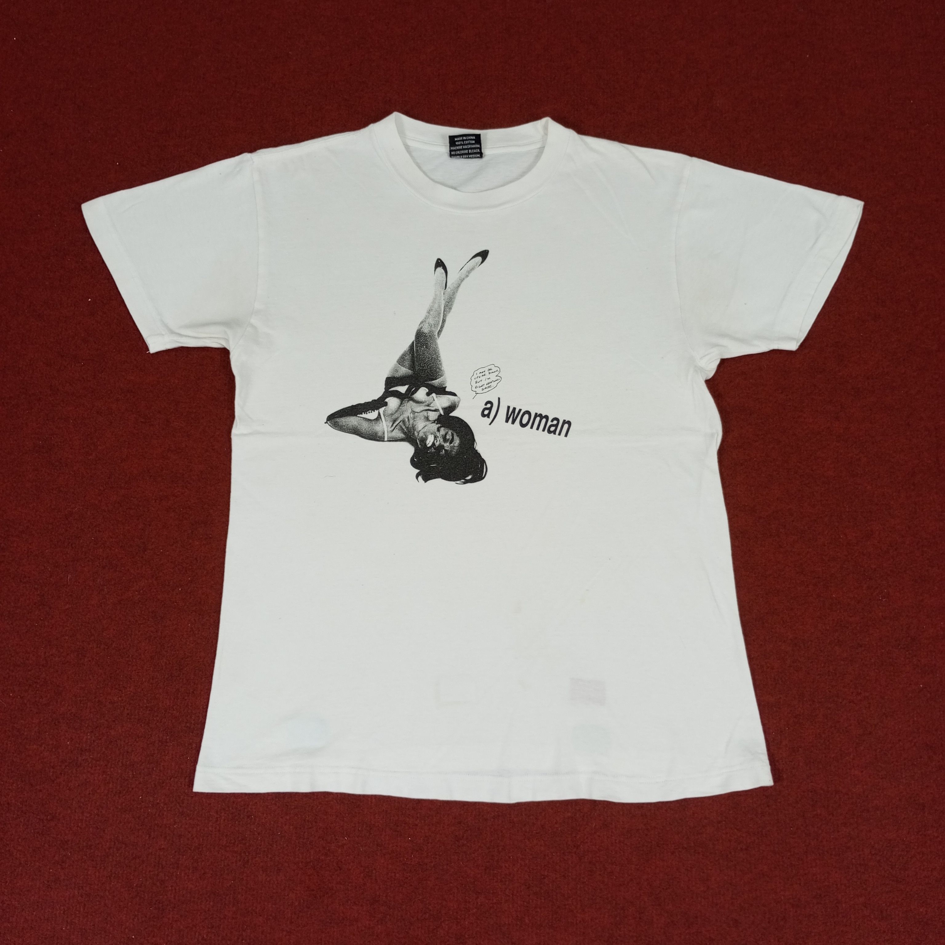 Vintage A Women Streetwear Style Tshirt Size US M / EU 48-50 / 2 - 1 Thumbnail