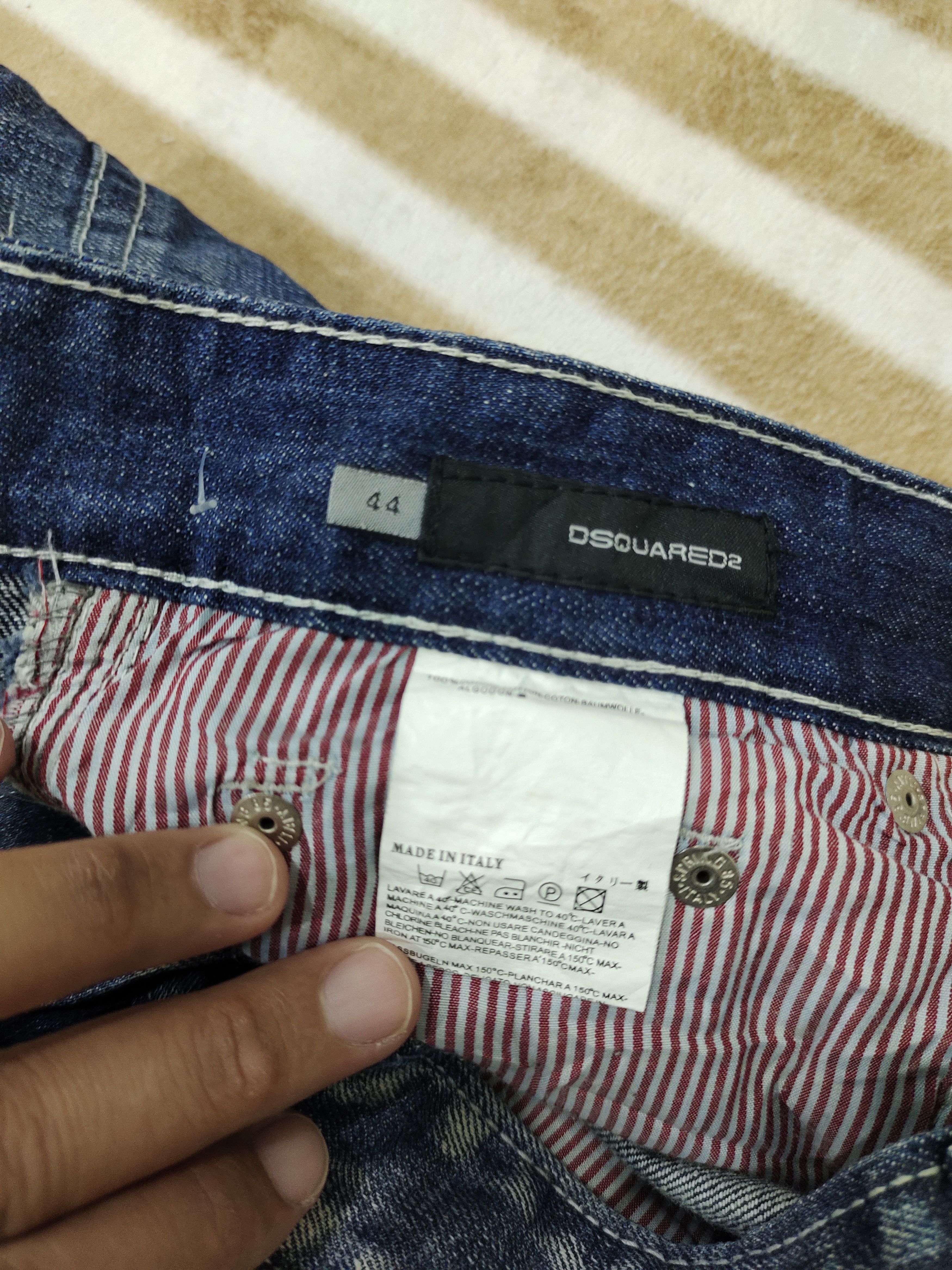 Dsquared² Italy Distressed Jeans
