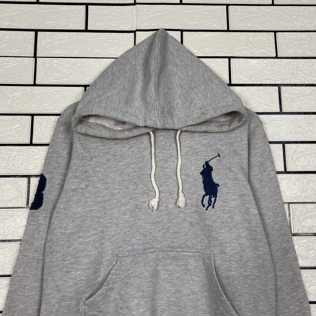 Polo Ralph Lauren 📌Vintage Hoodie Pull Over Polo Ralph Lauren Big Pony Size US S / EU 44-46 / 1 - 4 Thumbnail