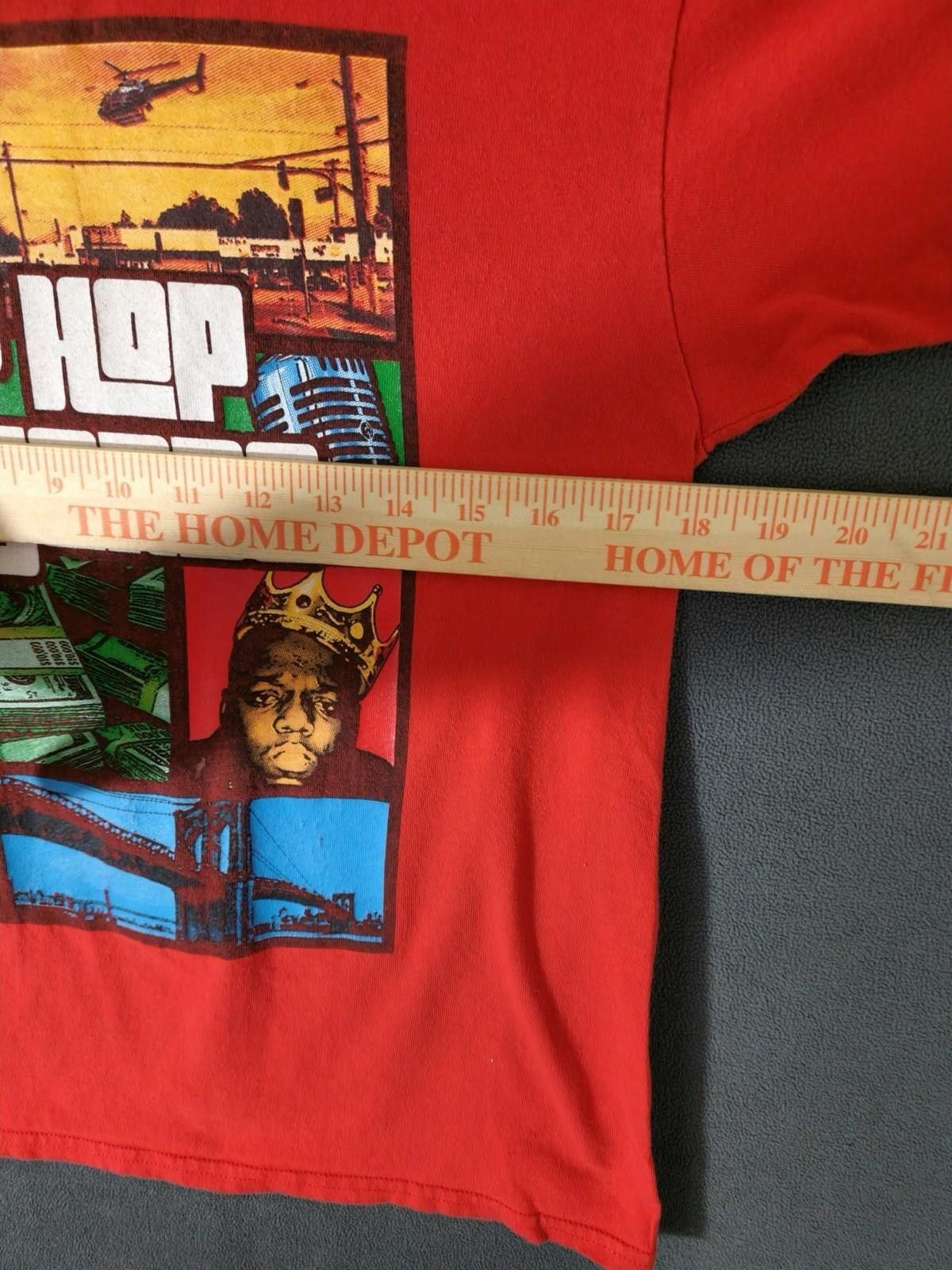 Gildan Hip Hop Legends T-Shirt Tupac Biggie Eazy-E Rap Red Youth #2 Size US L / EU 52-54 / 3 - 3 Thumbnail